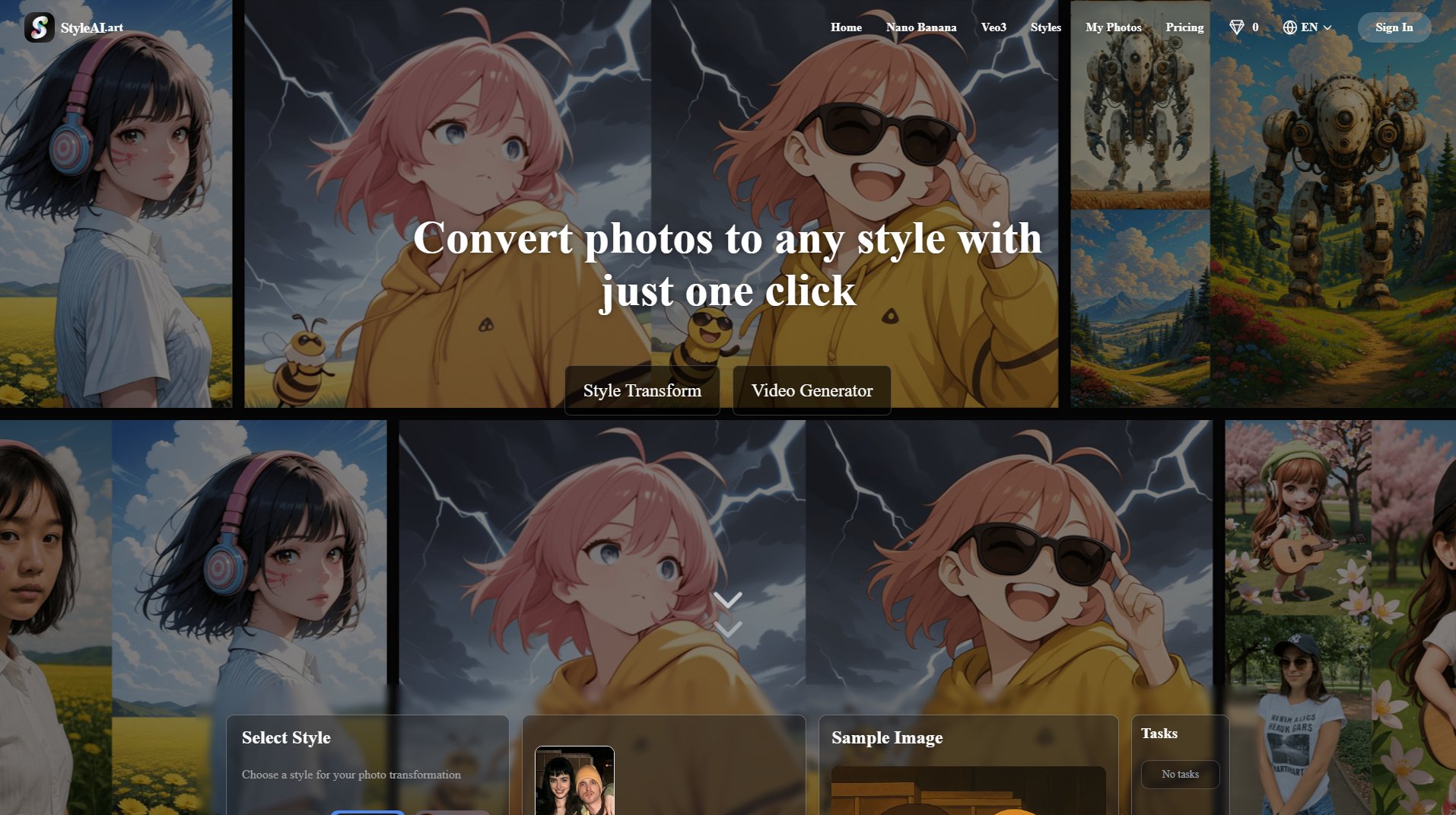 Style AI Style AI Interface & Screenshots Style AI Style AI Interface & Screenshots