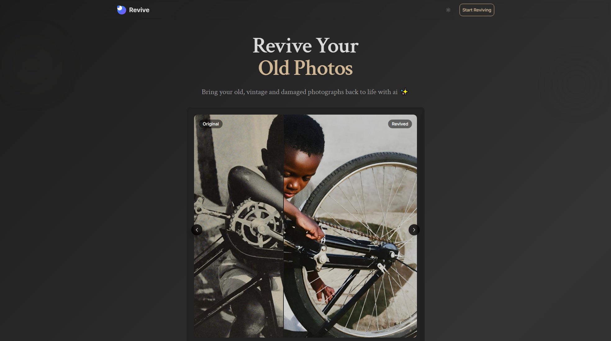 Revive Revive Interface & Screenshots Revive Revive Interface & Screenshots