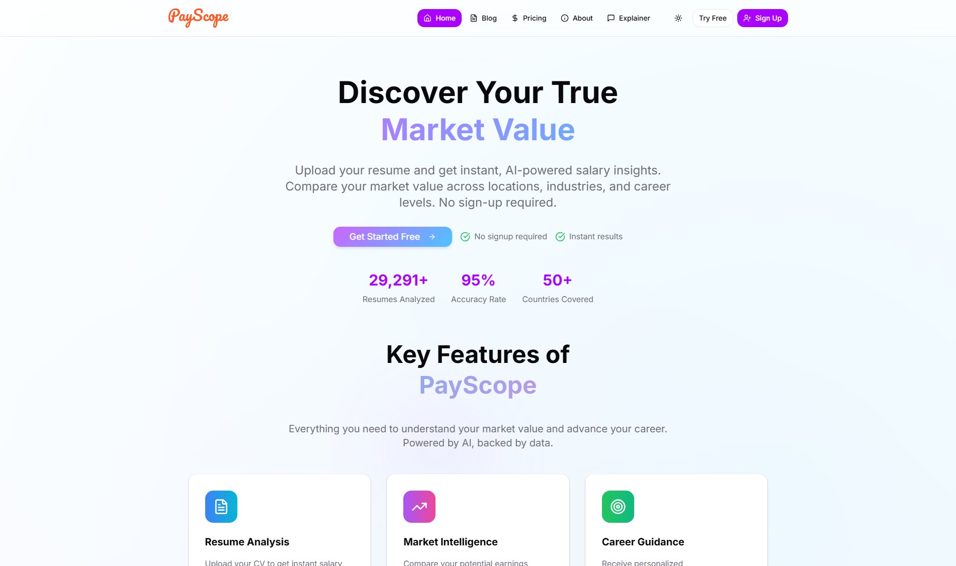 PayScope PayScope Interface & Screenshots