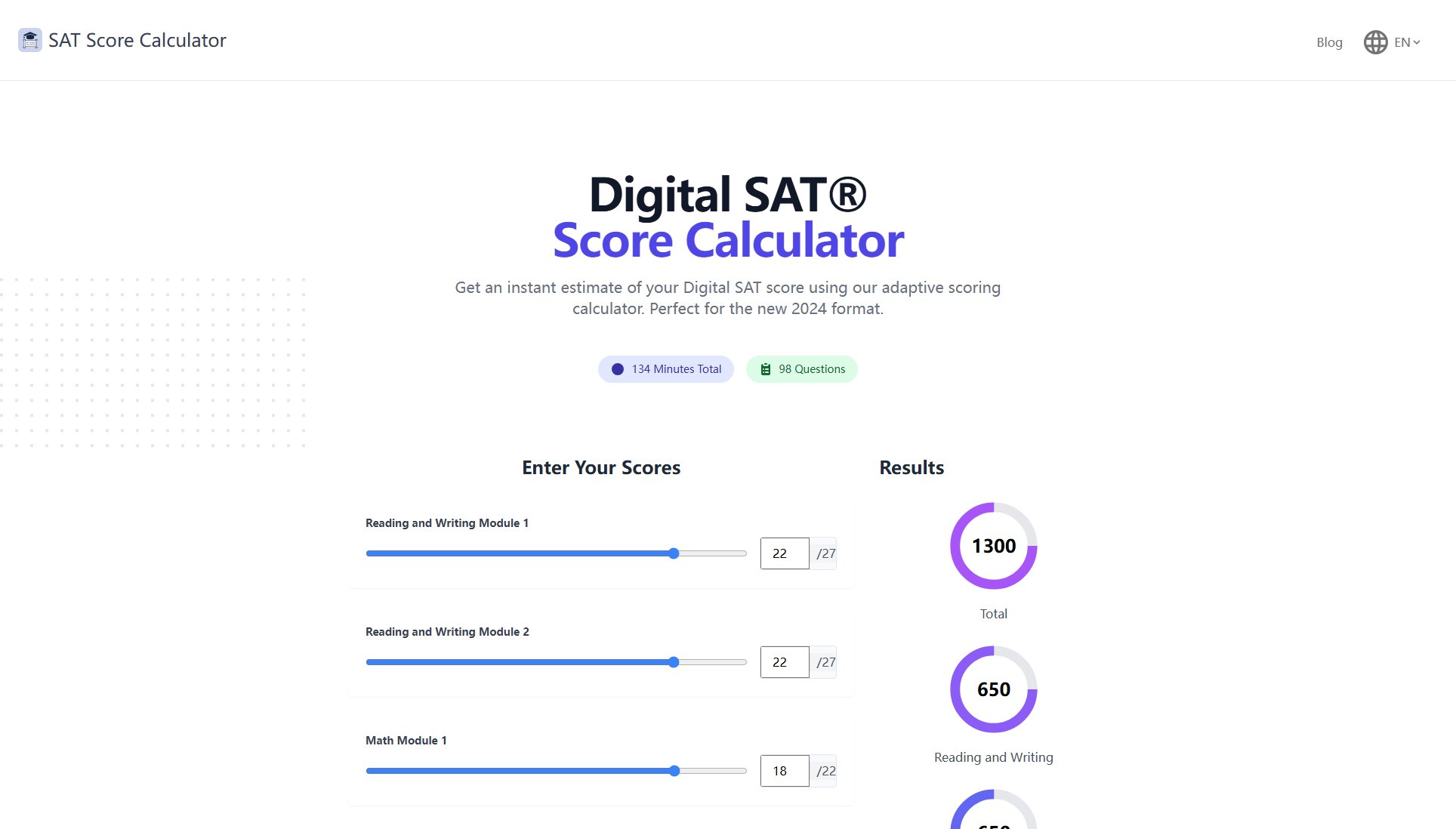 SAT Score Calculator 2024 SAT Score Calculator 2024 Interface & Screenshots SAT Score Calculator 2024 SAT Score Calculator 2024 Interface & Screenshots