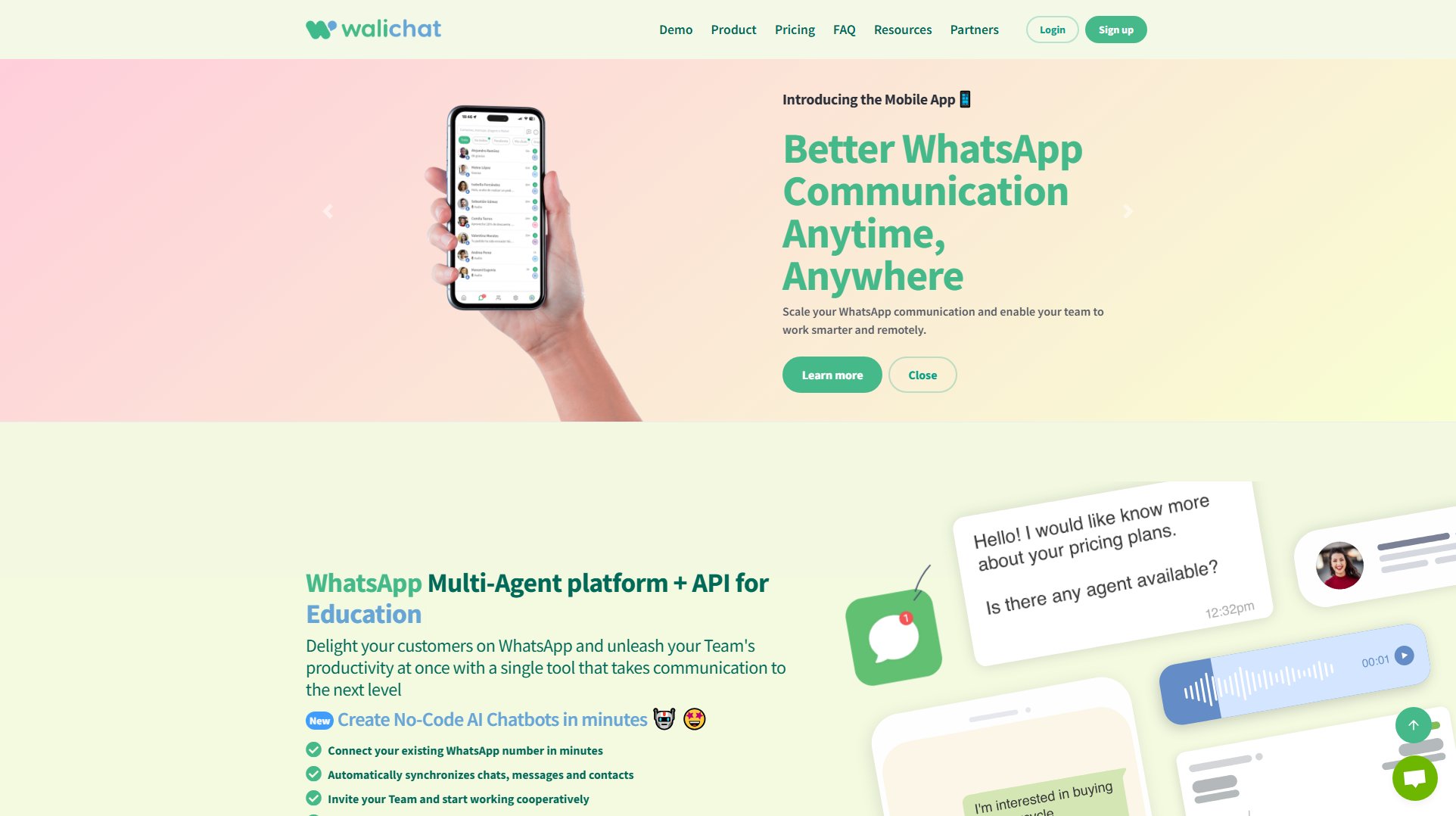 WaliChat WaliChat Interface & Screenshots WaliChat WaliChat Interface & Screenshots