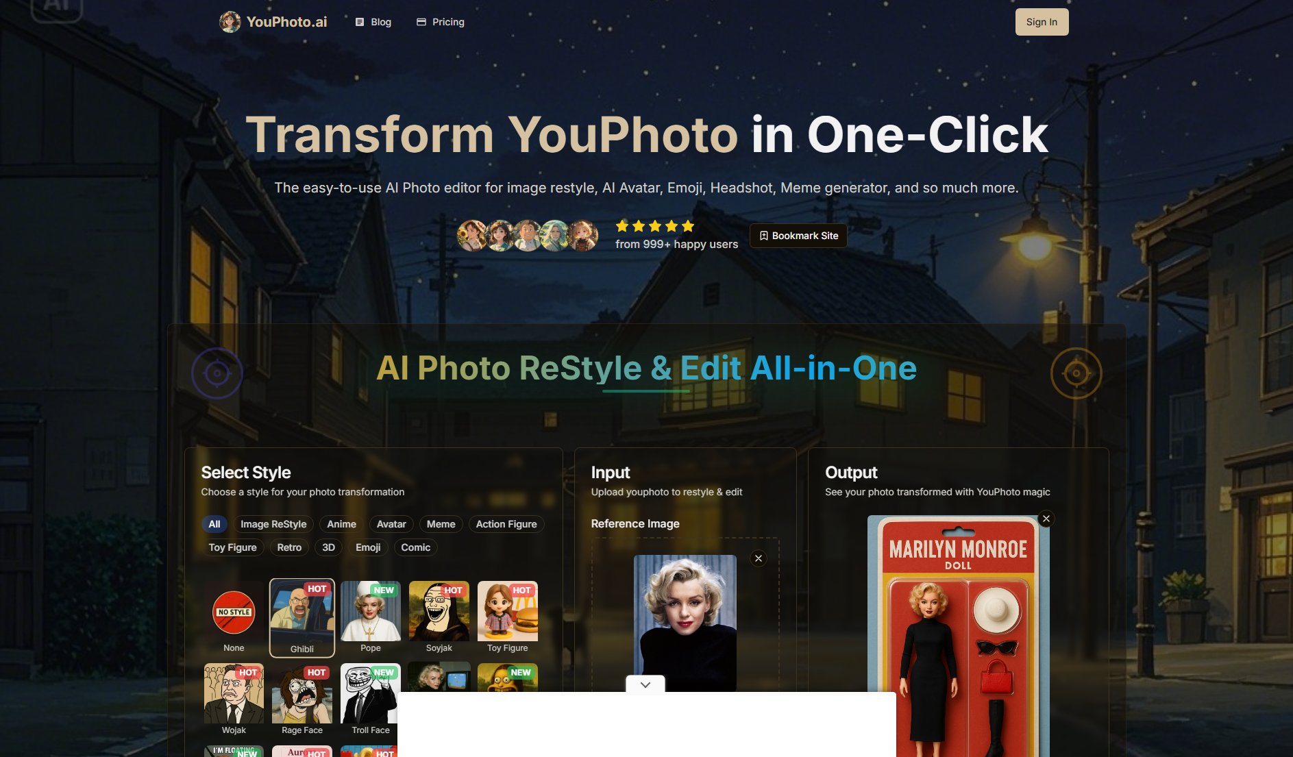 YouPhoto AI YouPhoto AI Interface & Screenshots