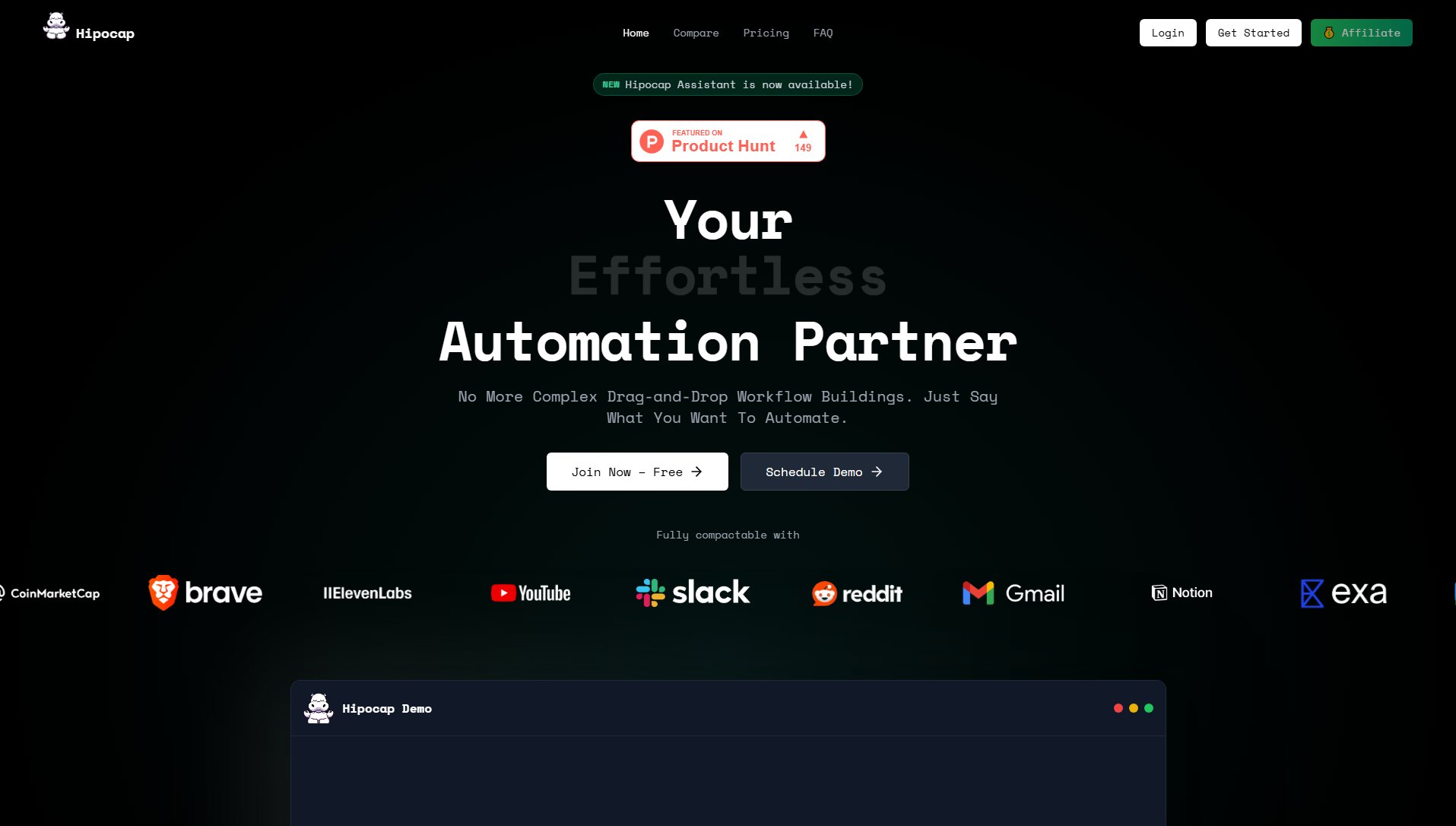 Hipocap Hipocap Interface & Screenshots Hipocap Hipocap Interface & Screenshots