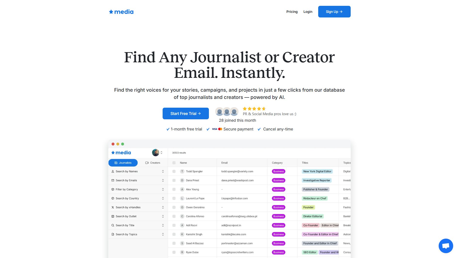 Media AI Media AI Interface & Screenshots