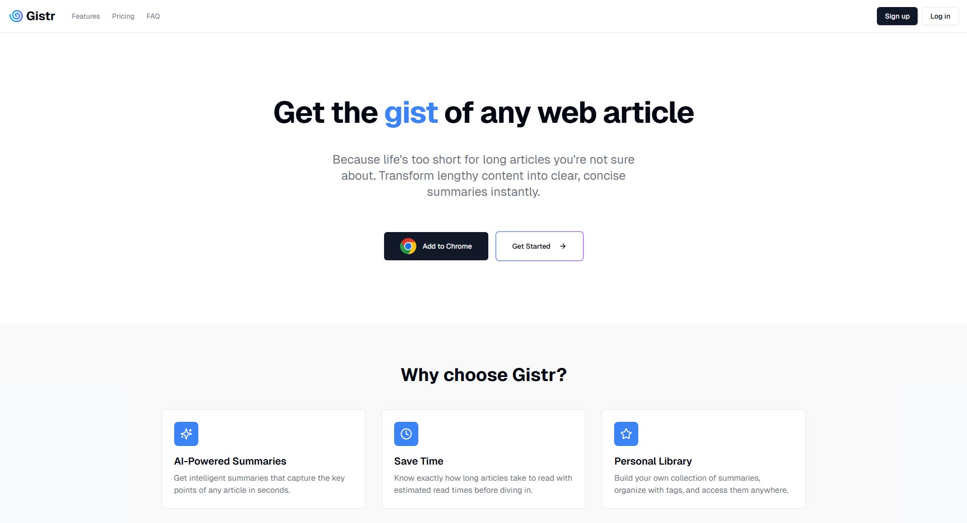 Gistr Gistr Interface & Screenshots Gistr Gistr Interface & Screenshots