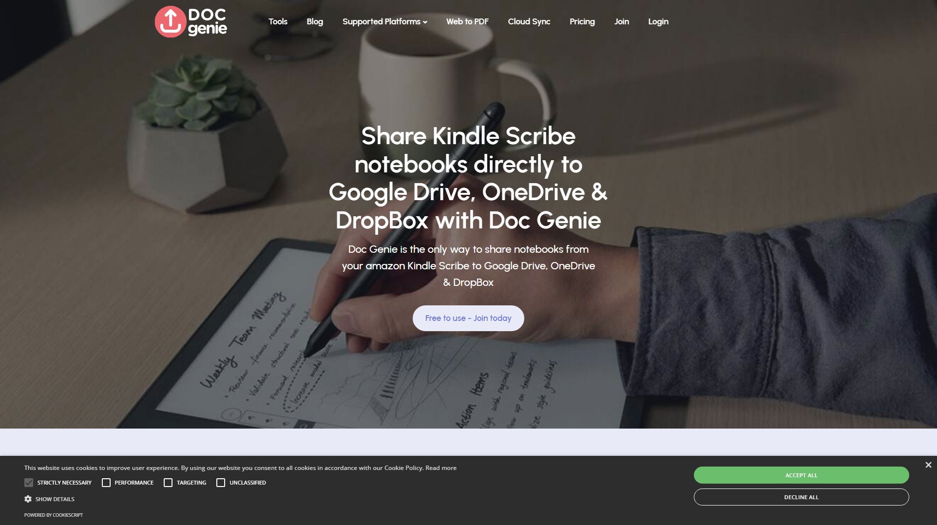 Doc Genie Doc Genie Interface & Screenshots
