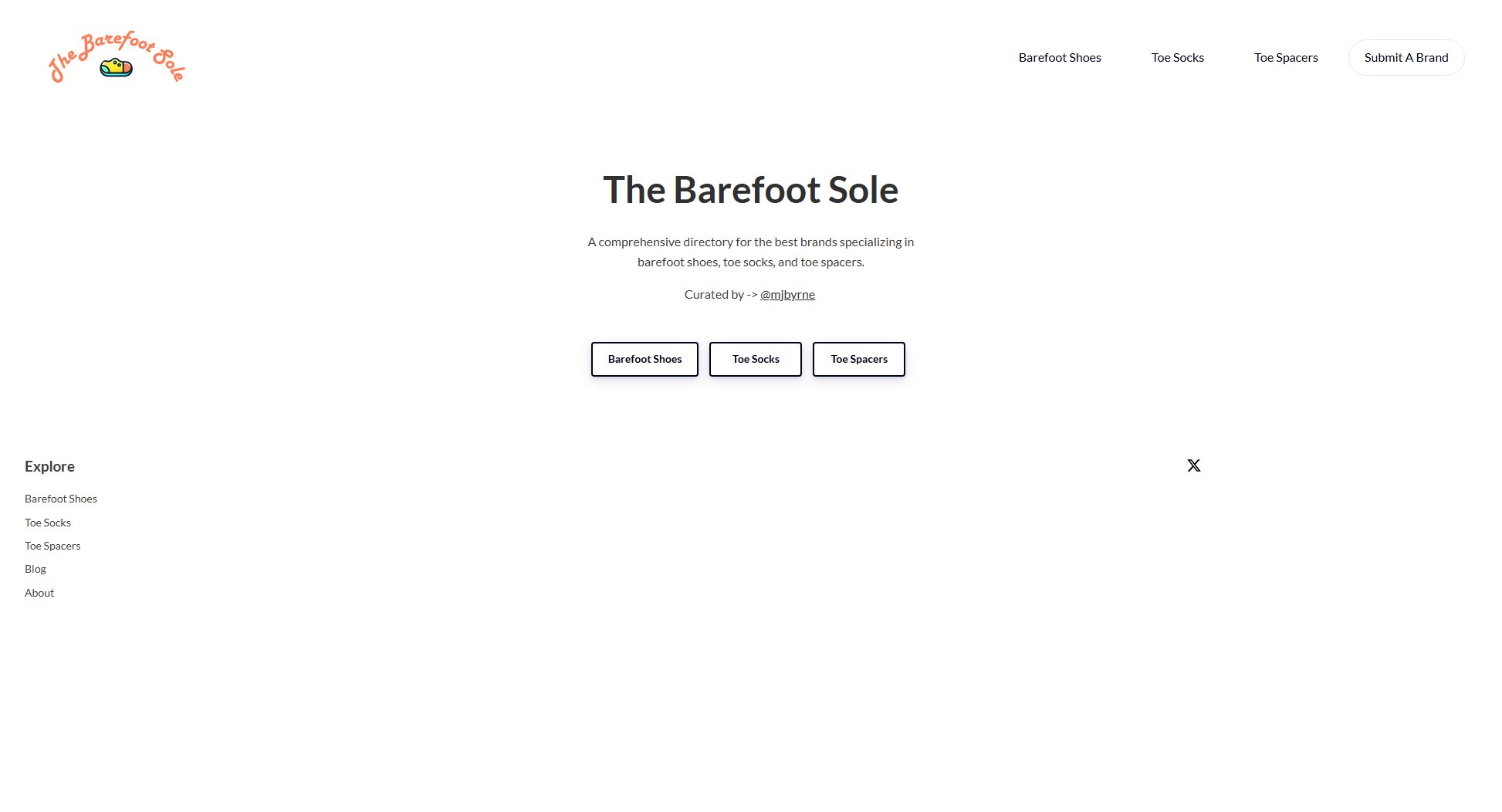 The Barefoot Sole The Barefoot Sole Interface & Screenshots