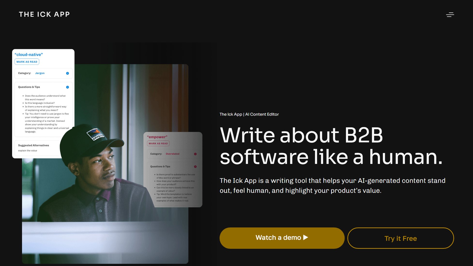 The Ick App The Ick App Interface & Screenshots