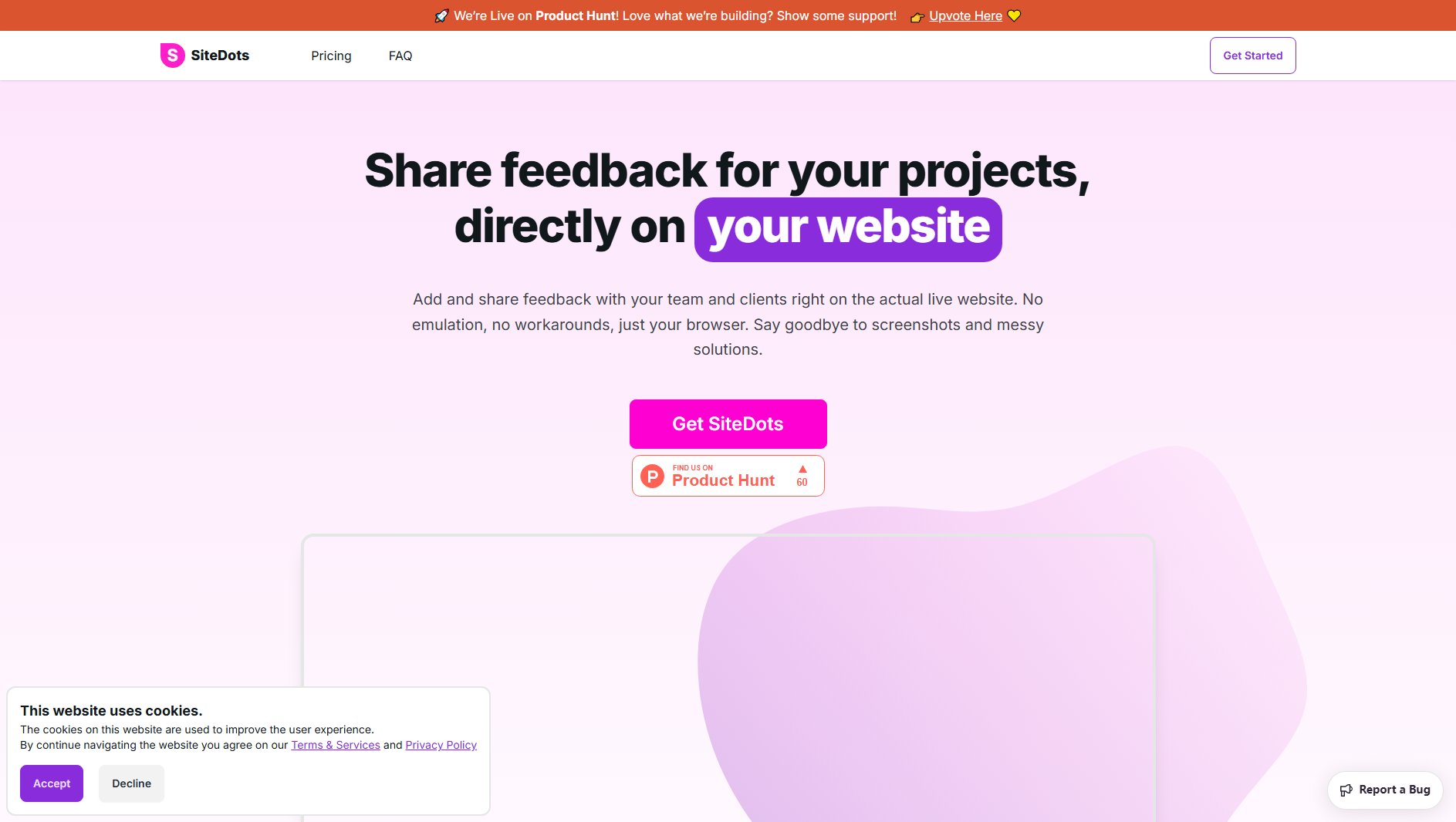 SiteDots SiteDots Interface & Screenshots SiteDots SiteDots Interface & Screenshots