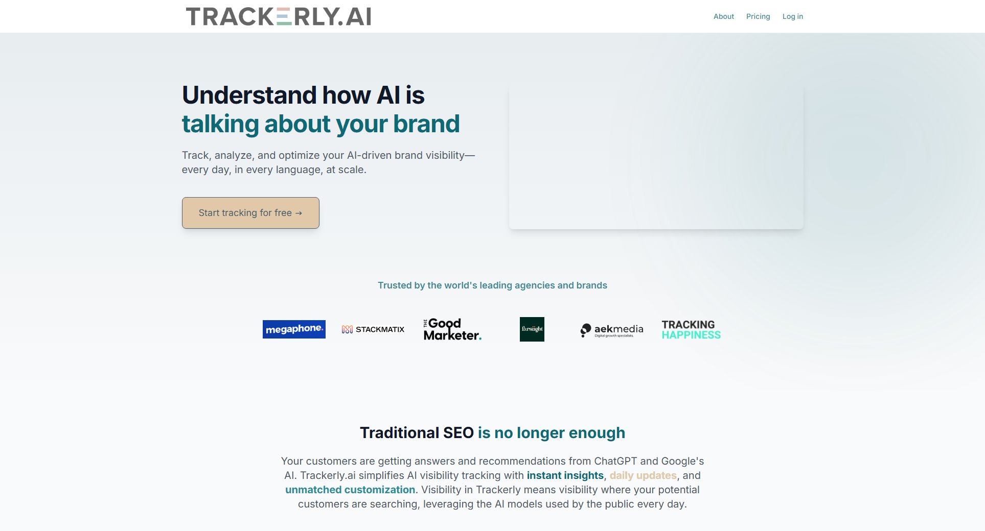 Trackerly.ai Trackerly.ai Interface & Screenshots Trackerly.ai Trackerly.ai Interface & Screenshots