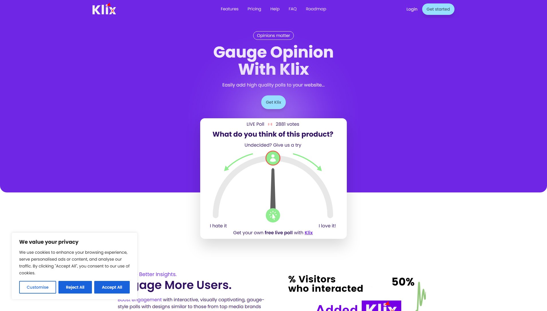Klix Klix Interface & Screenshots Klix Klix Interface & Screenshots