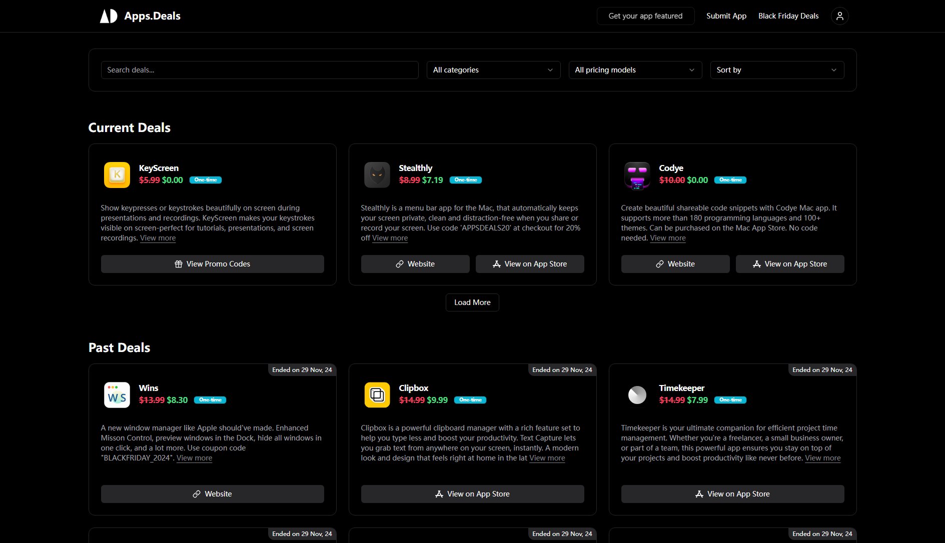 Apps.Deals Apps.Deals Interface & Screenshots Apps.Deals Apps.Deals Interface & Screenshots