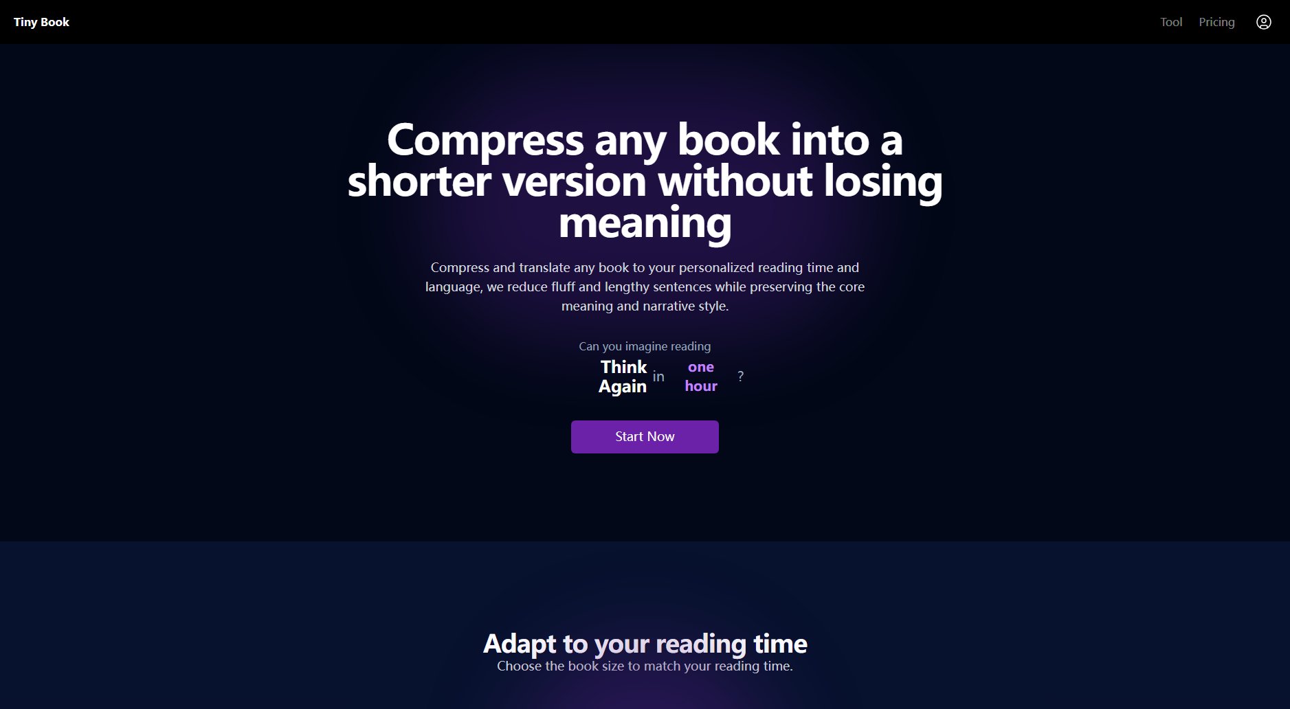 Tiny Book Tiny Book Interface & Screenshots Tiny Book Tiny Book Interface & Screenshots
