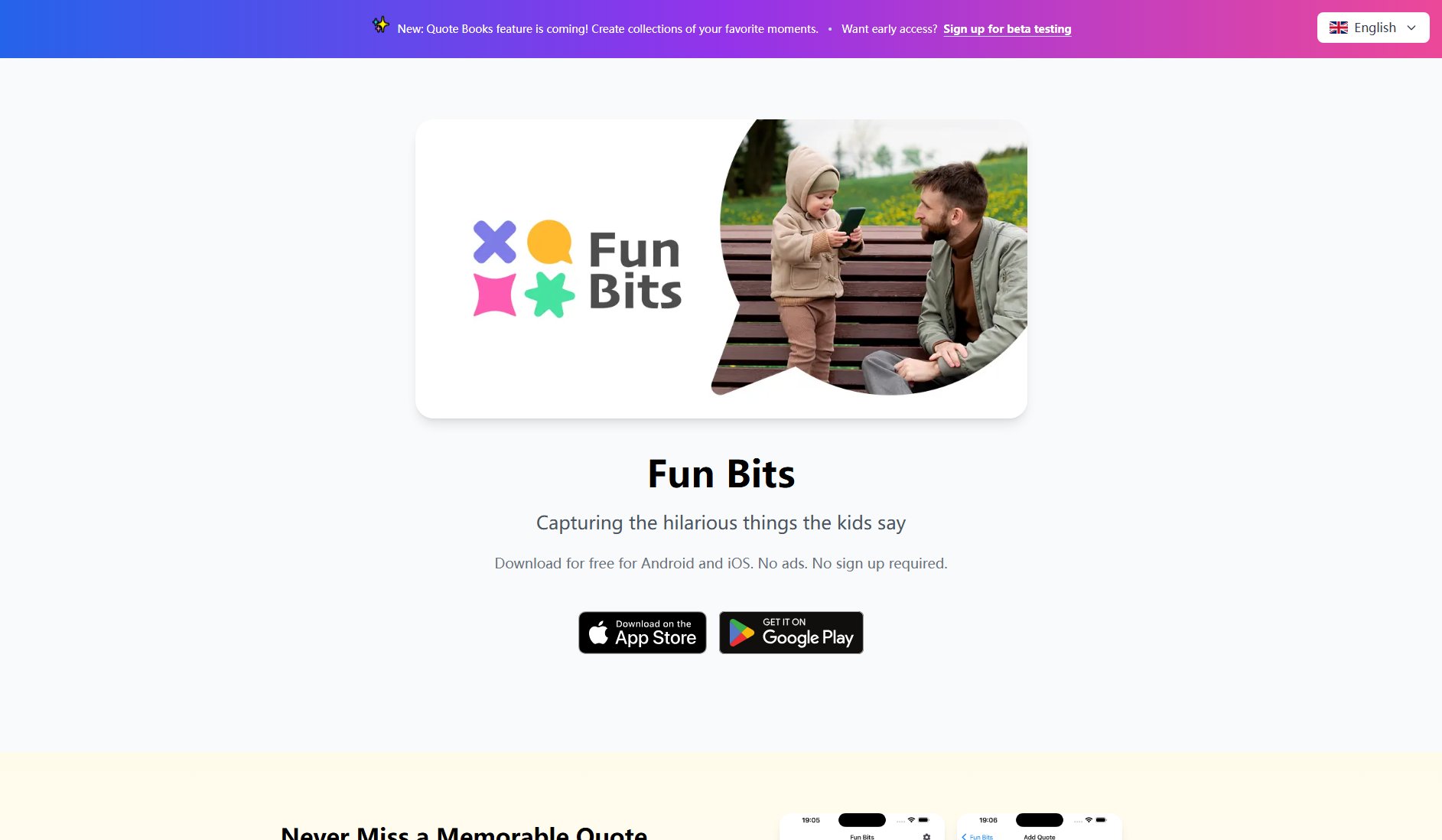Fun Bits Fun Bits Interface & Screenshots Fun Bits Fun Bits Interface & Screenshots