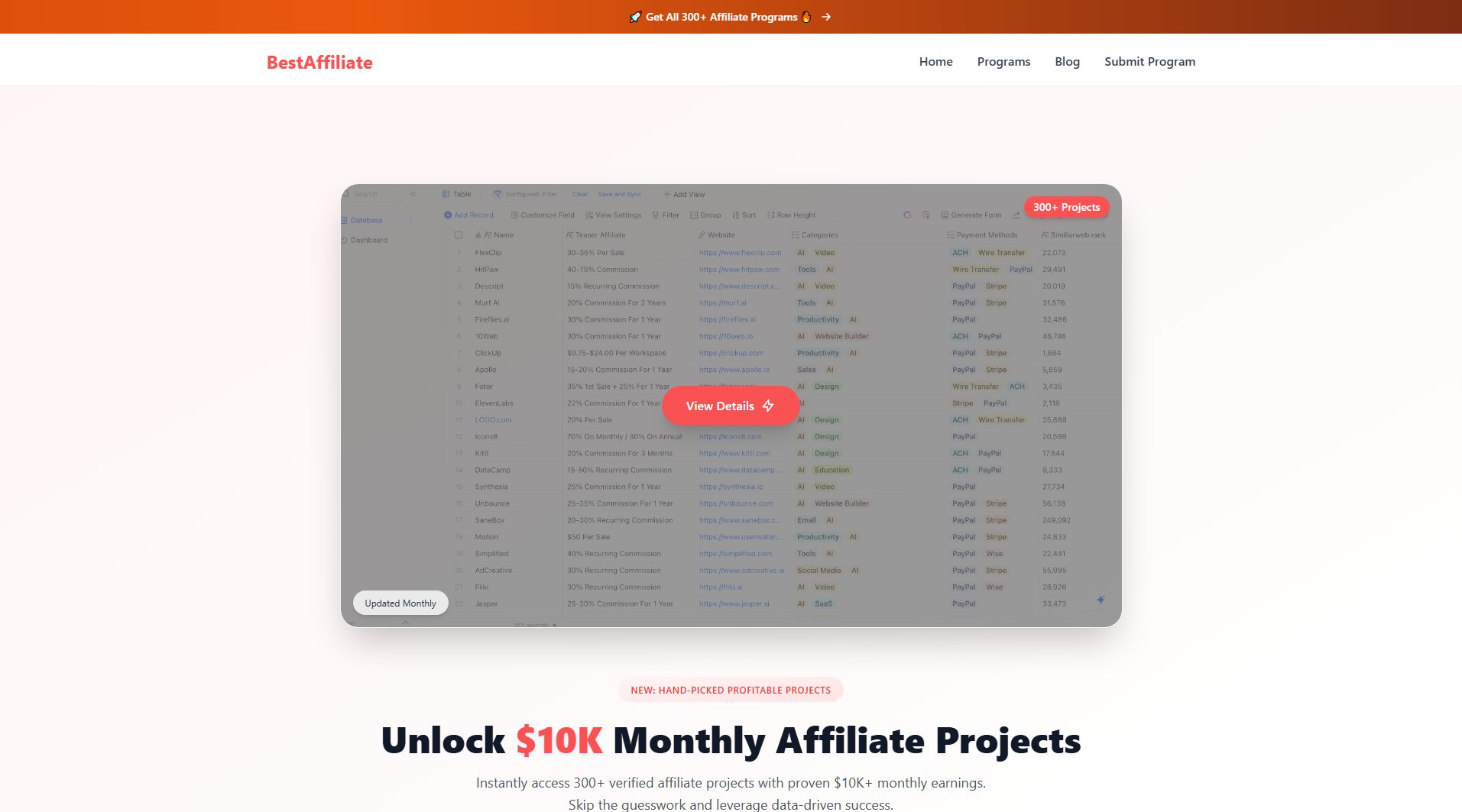 Best Affiliate Programs 2024 Best Affiliate Programs 2024 Interface & Screenshots Best Affiliate Programs 2024 Best Affiliate Programs 2024 Interface & Screenshots