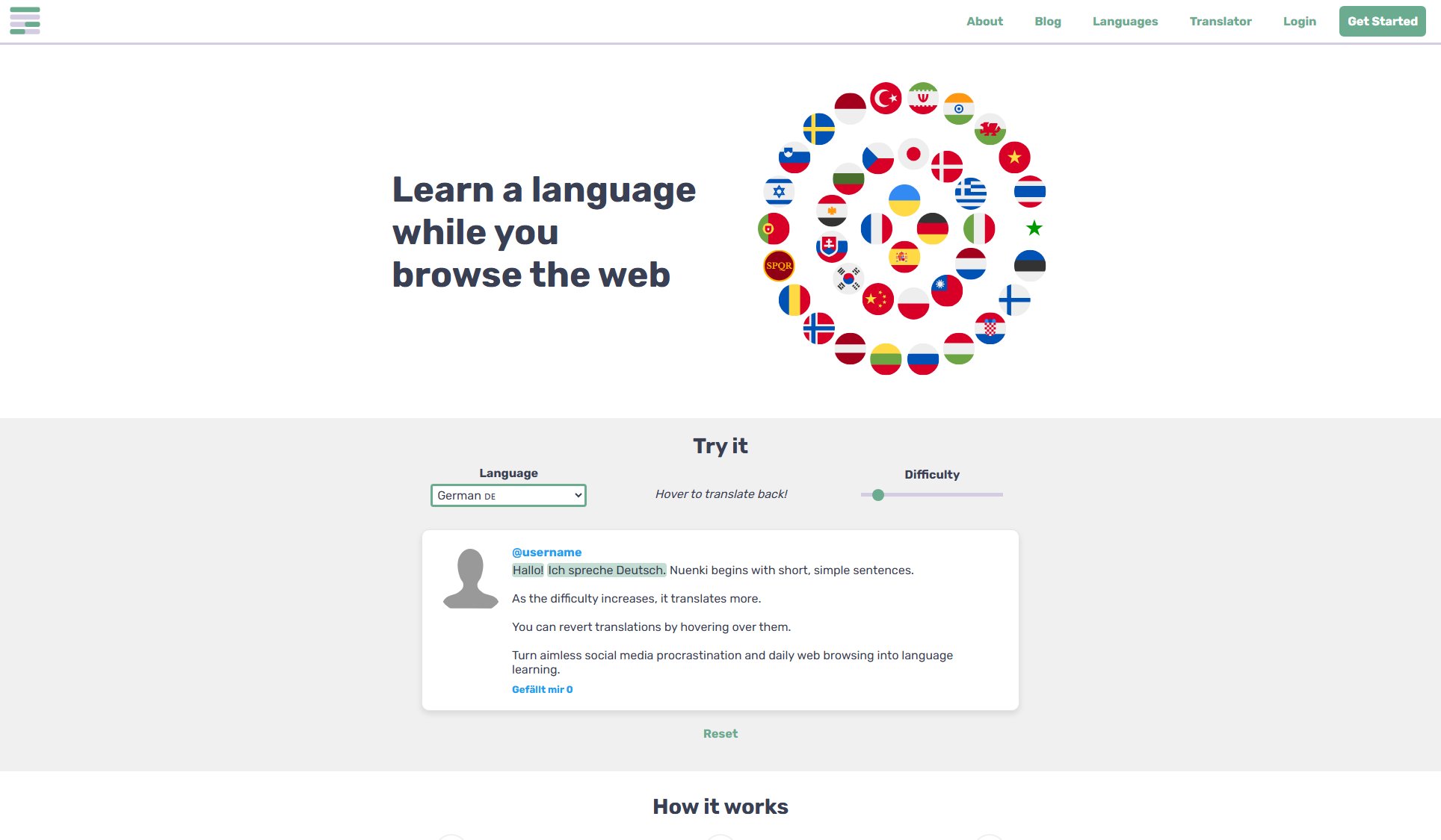 Nuenki Nuenki Interface & Screenshots Nuenki Nuenki Interface & Screenshots