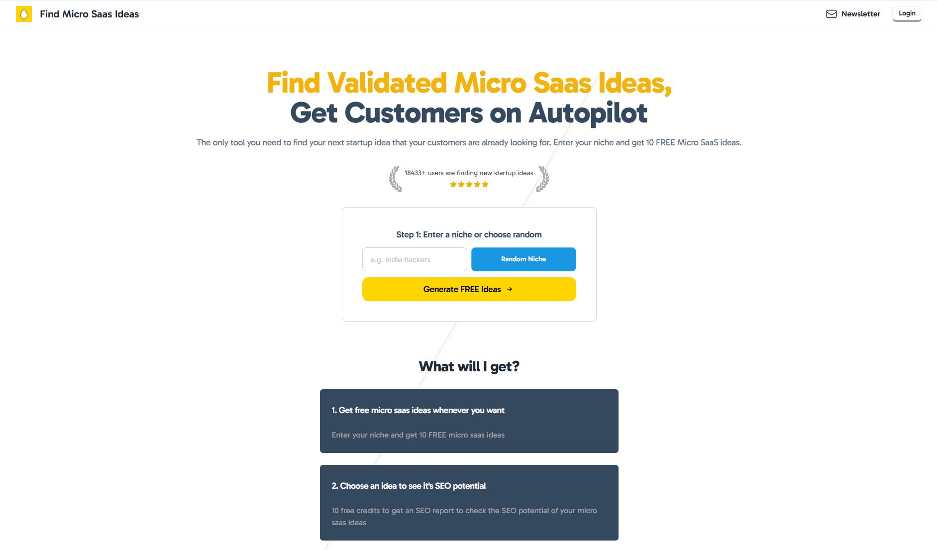 Find Micro Saas Ideas Find Micro Saas Ideas Interface & Screenshots Find Micro Saas Ideas Find Micro Saas Ideas Interface & Screenshots
