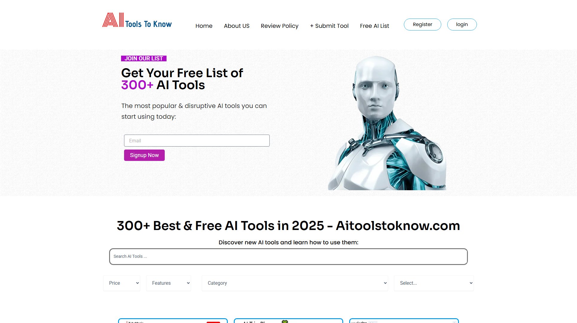AIToolsToKnow.com AIToolsToKnow.com Interface & Screenshots AIToolsToKnow.com AIToolsToKnow.com Interface & Screenshots
