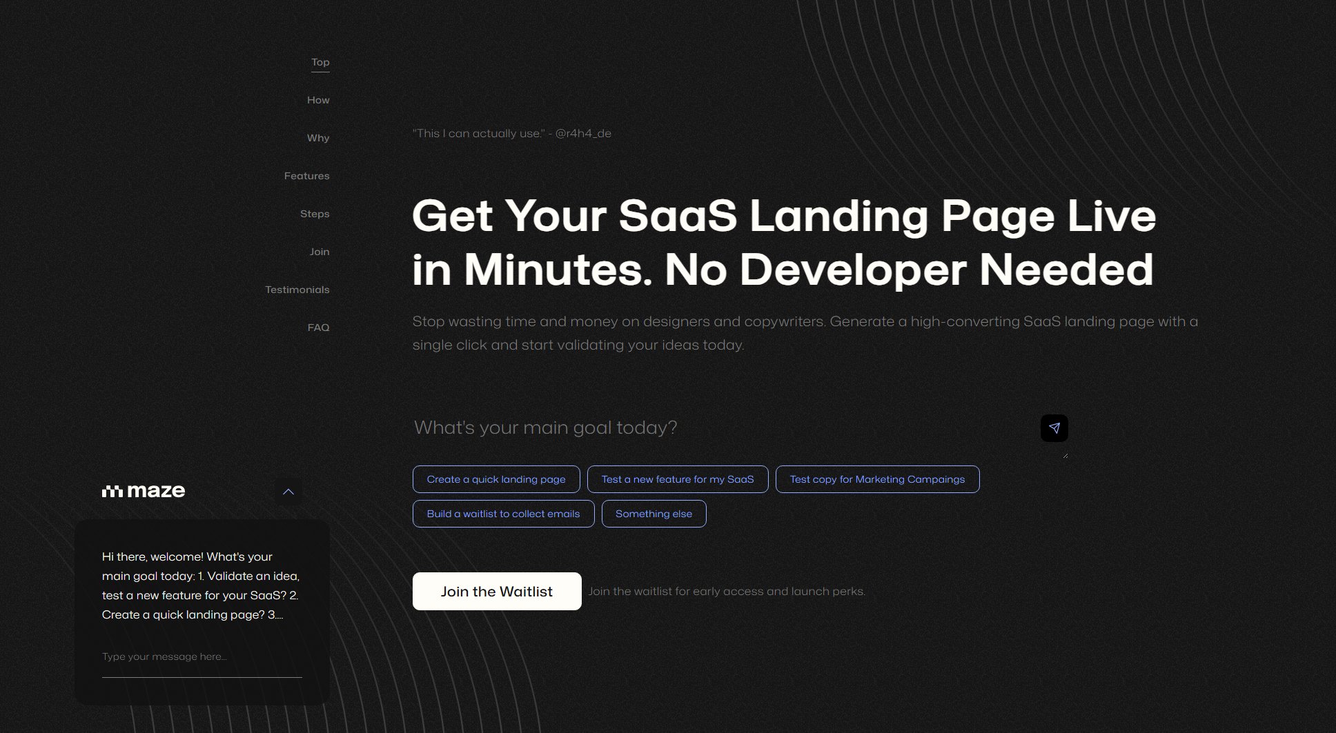 Maze Maze Interface & Screenshots