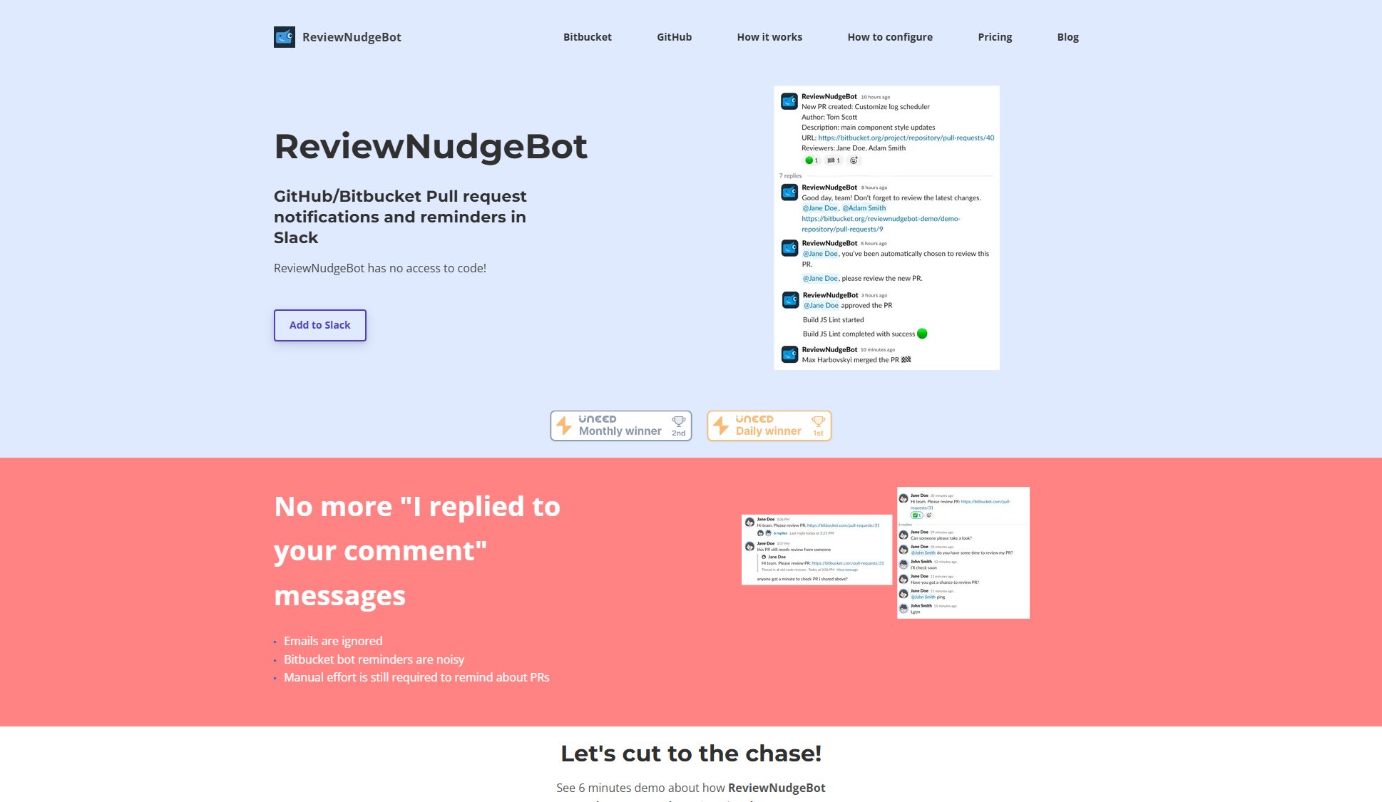ReviewNudgeBot ReviewNudgeBot Interface & Screenshots ReviewNudgeBot ReviewNudgeBot Interface & Screenshots