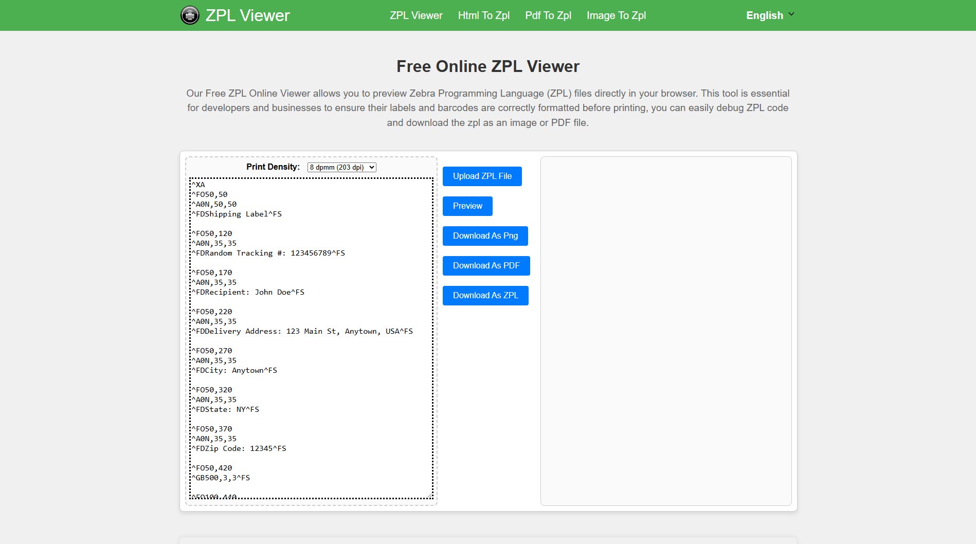 Zpl Viewer Zpl Viewer Interface & Screenshots Zpl Viewer Zpl Viewer Interface & Screenshots