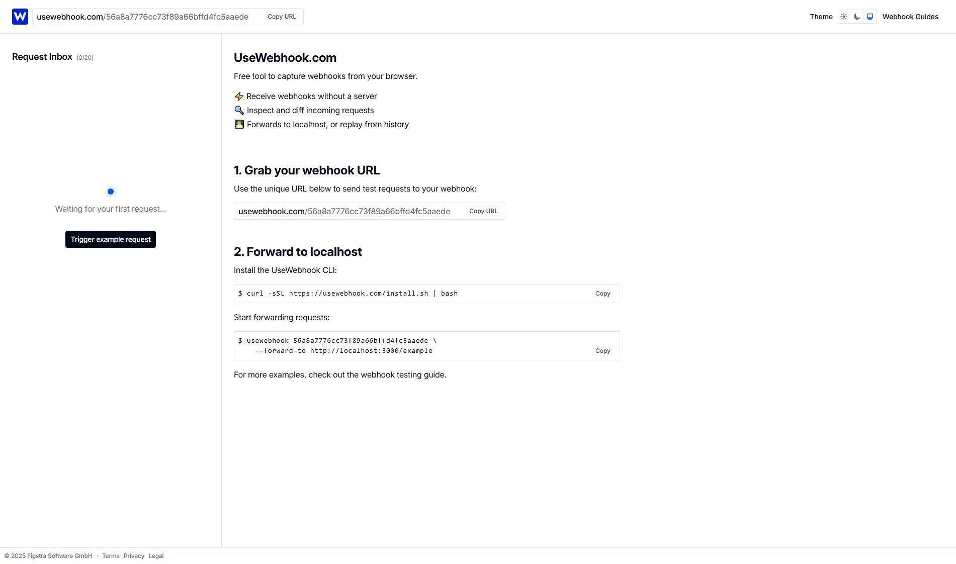 UseWebhook UseWebhook Interface & Screenshots UseWebhook UseWebhook Interface & Screenshots