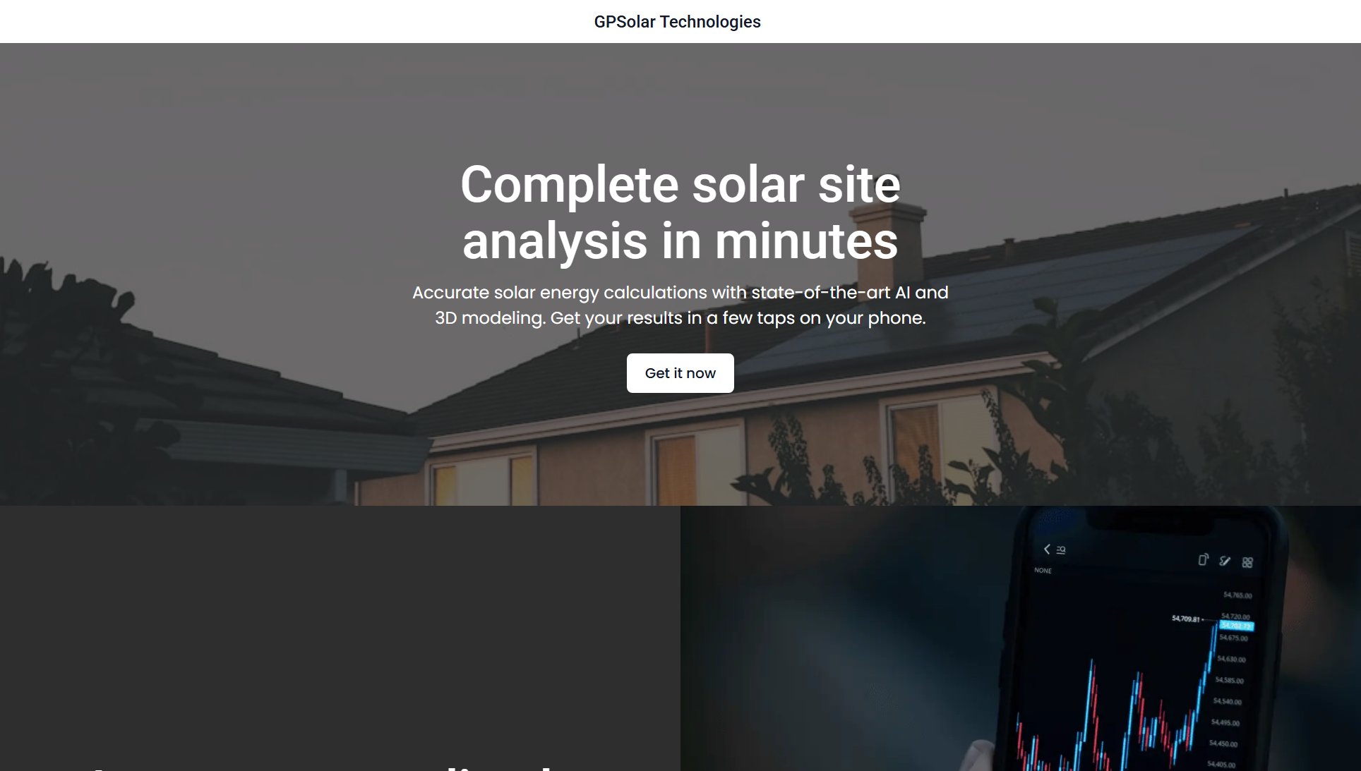 AI-driven solar power calculator AI-driven solar power calculator Interface & Screenshots