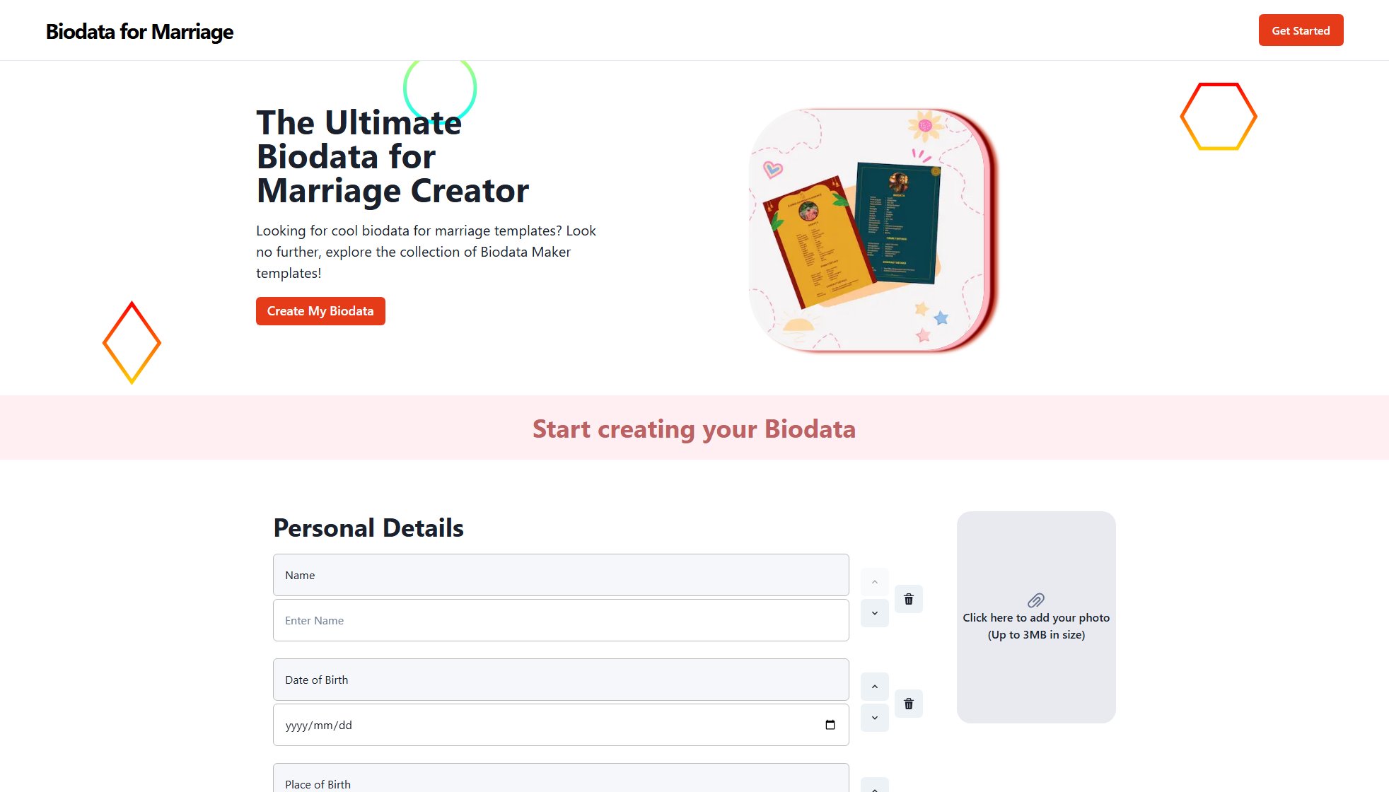 Biodata for Marriage Biodata for Marriage Interface & Screenshots Biodata for Marriage Biodata for Marriage Interface & Screenshots