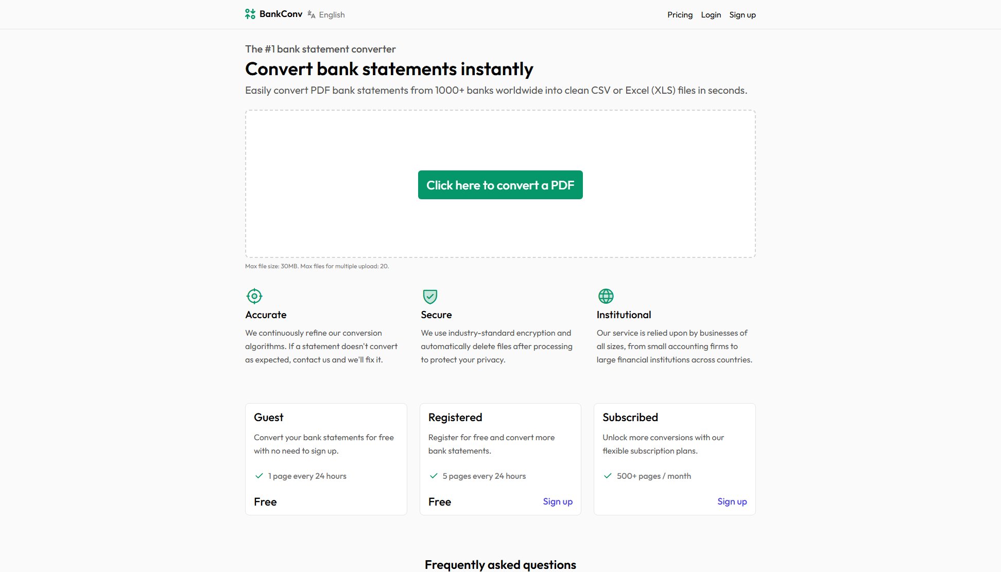 BankConv BankConv Interface & Screenshots BankConv BankConv Interface & Screenshots