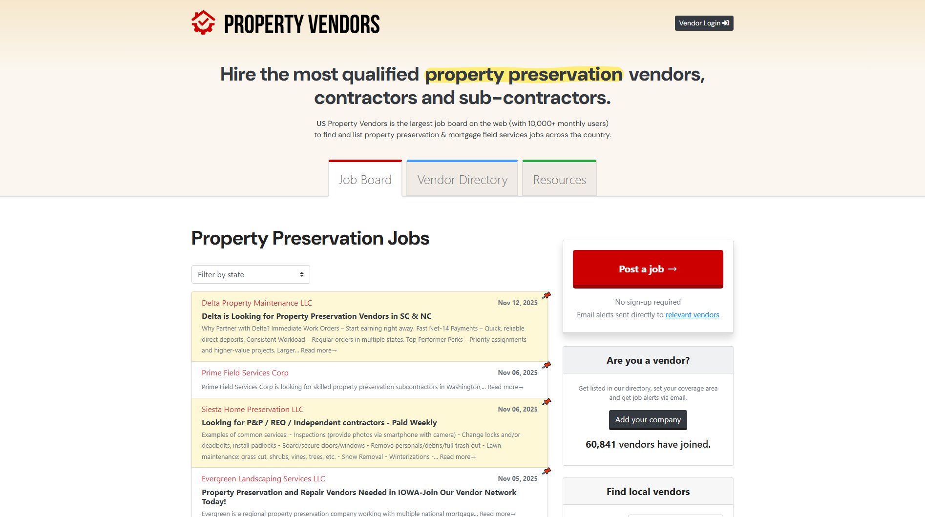 PropertyVendors.com PropertyVendors.com Interface & Screenshots PropertyVendors.com PropertyVendors.com Interface & Screenshots
