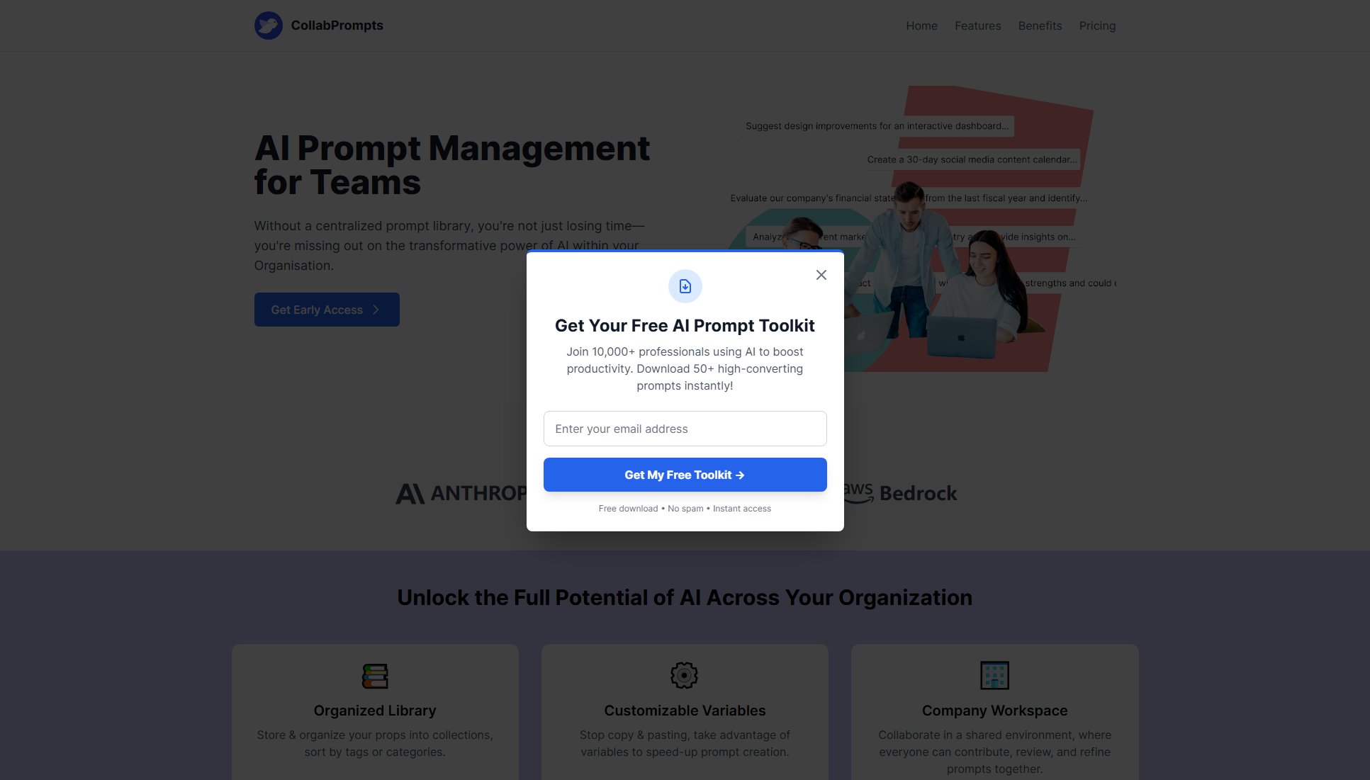 CollabPrompts CollabPrompts Interface & Screenshots