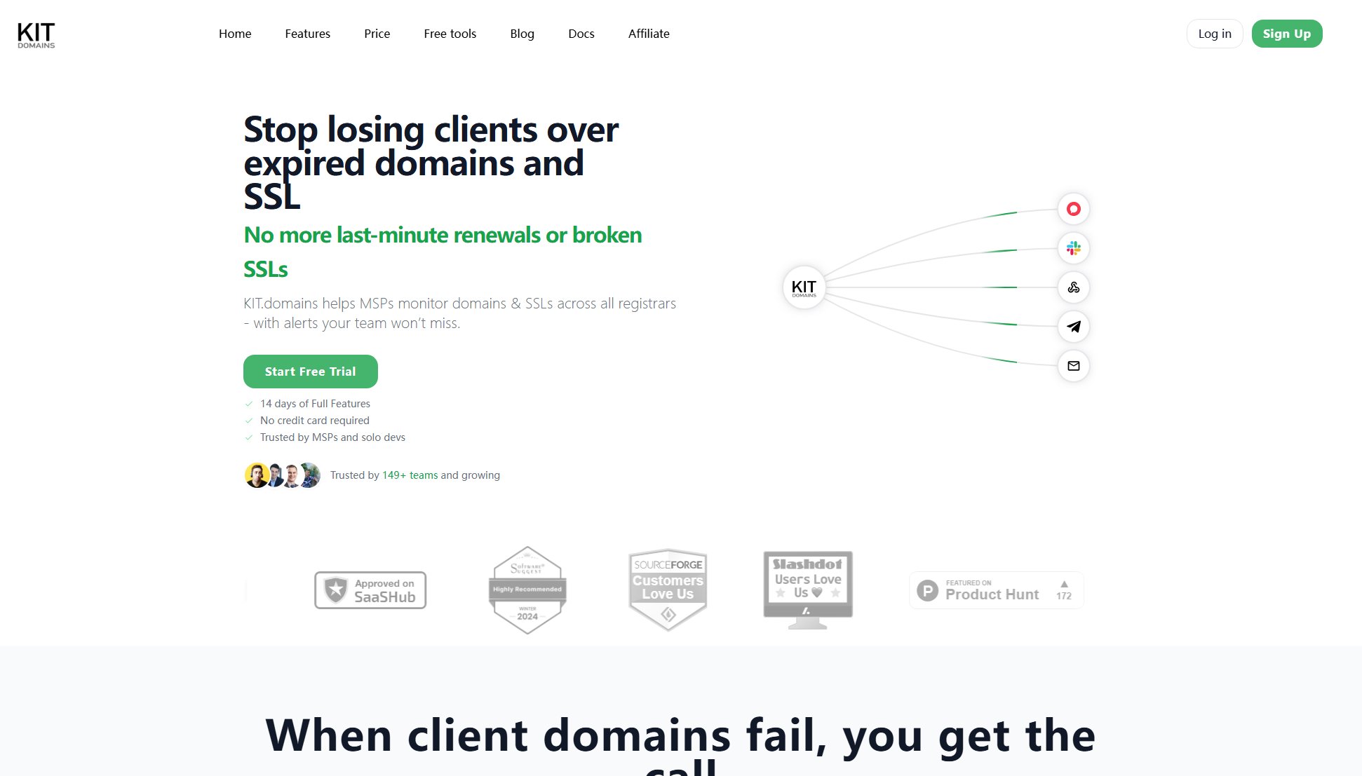KIT.domains KIT.domains Interface & Screenshots