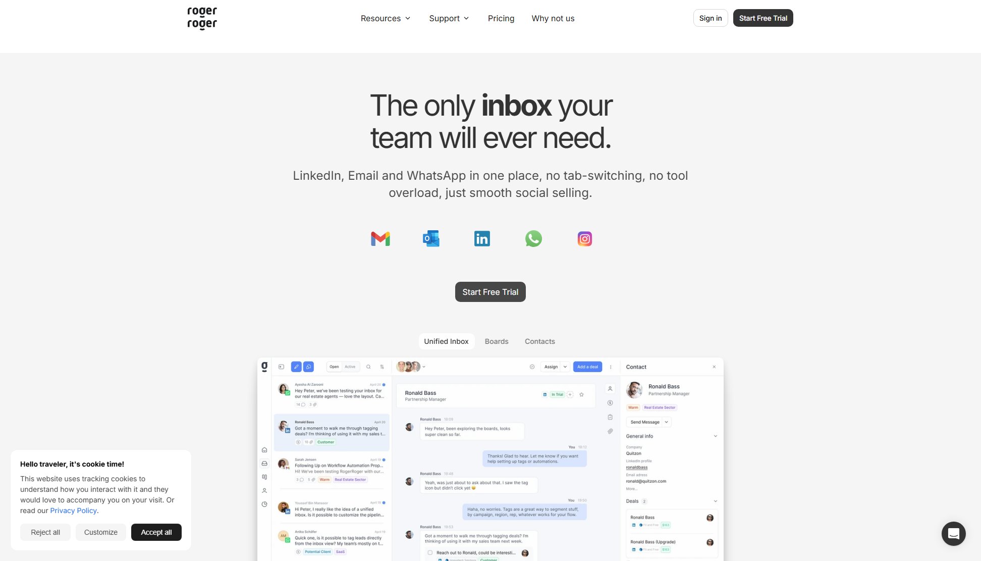 RogerRoger RogerRoger Interface & Screenshots RogerRoger RogerRoger Interface & Screenshots