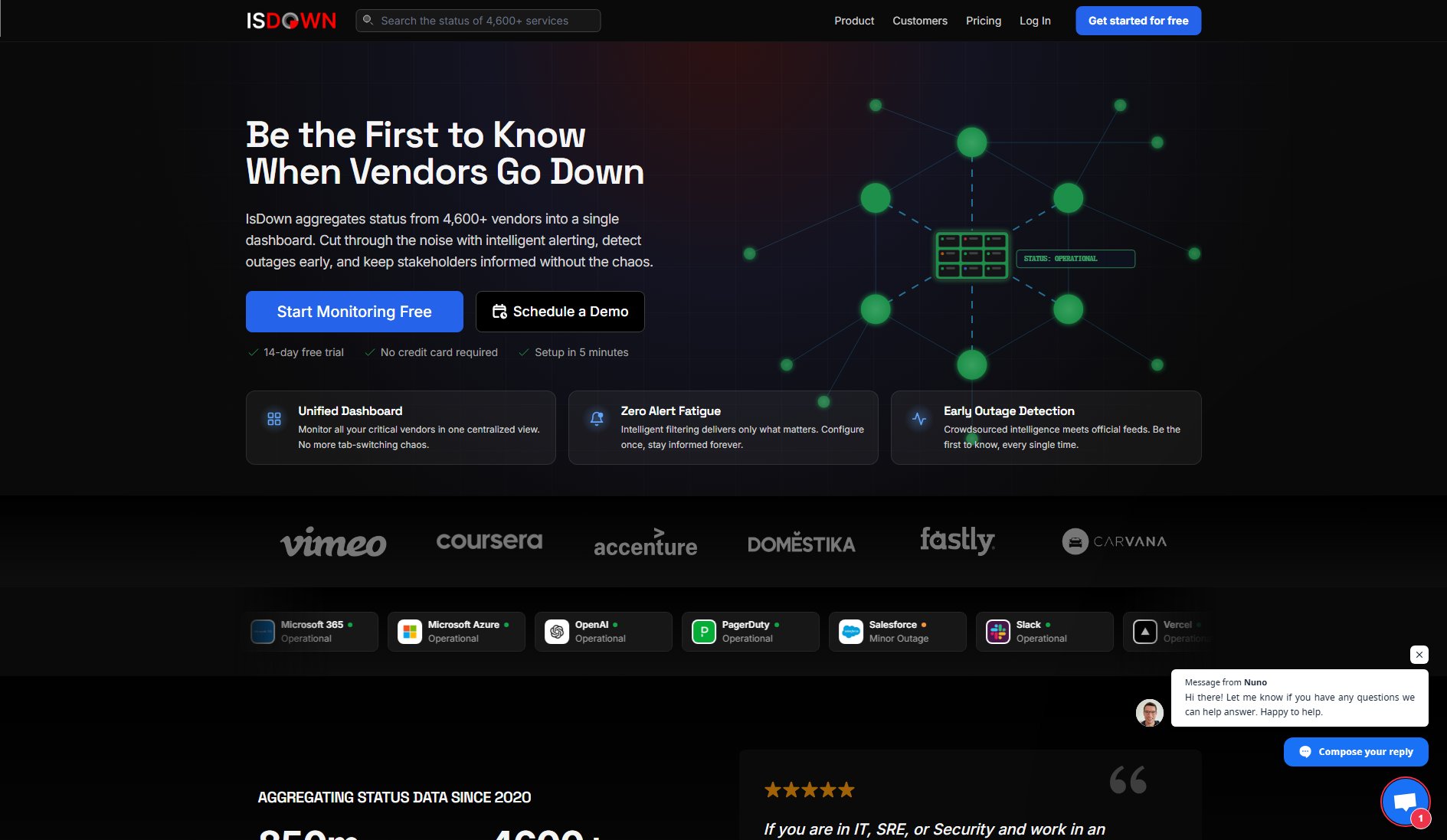 IsDown IsDown Interface & Screenshots