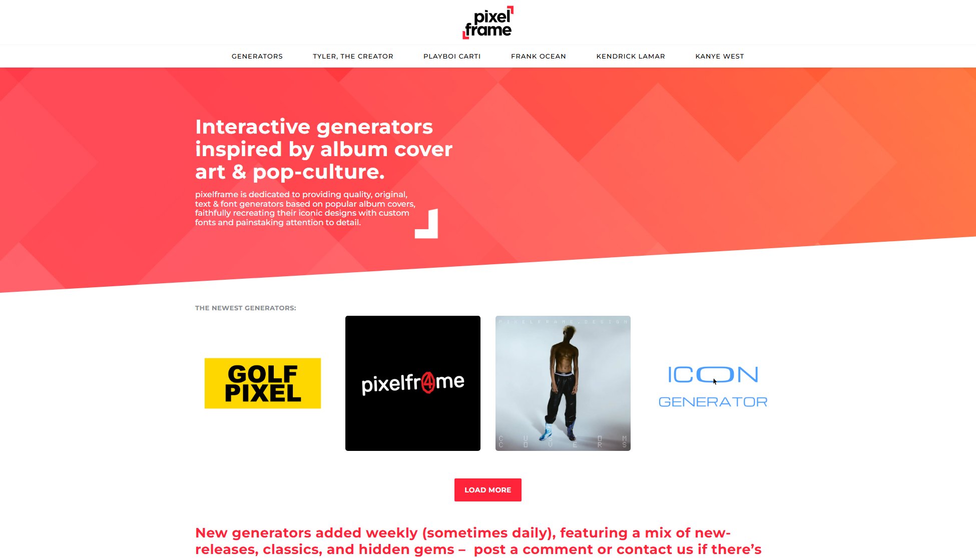 pixelframe pixelframe Interface & Screenshots pixelframe pixelframe Interface & Screenshots