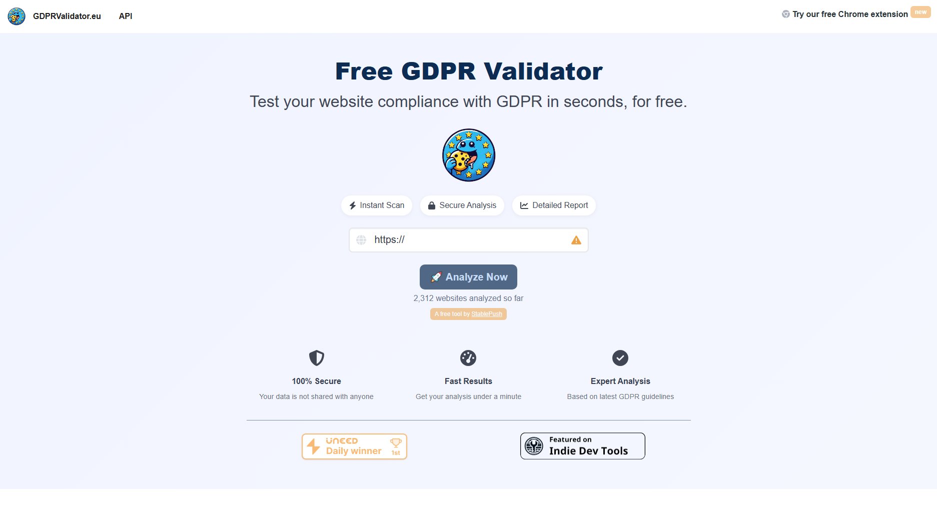 GDPRValidator.eu GDPRValidator.eu Interface & Screenshots GDPRValidator.eu GDPRValidator.eu Interface & Screenshots