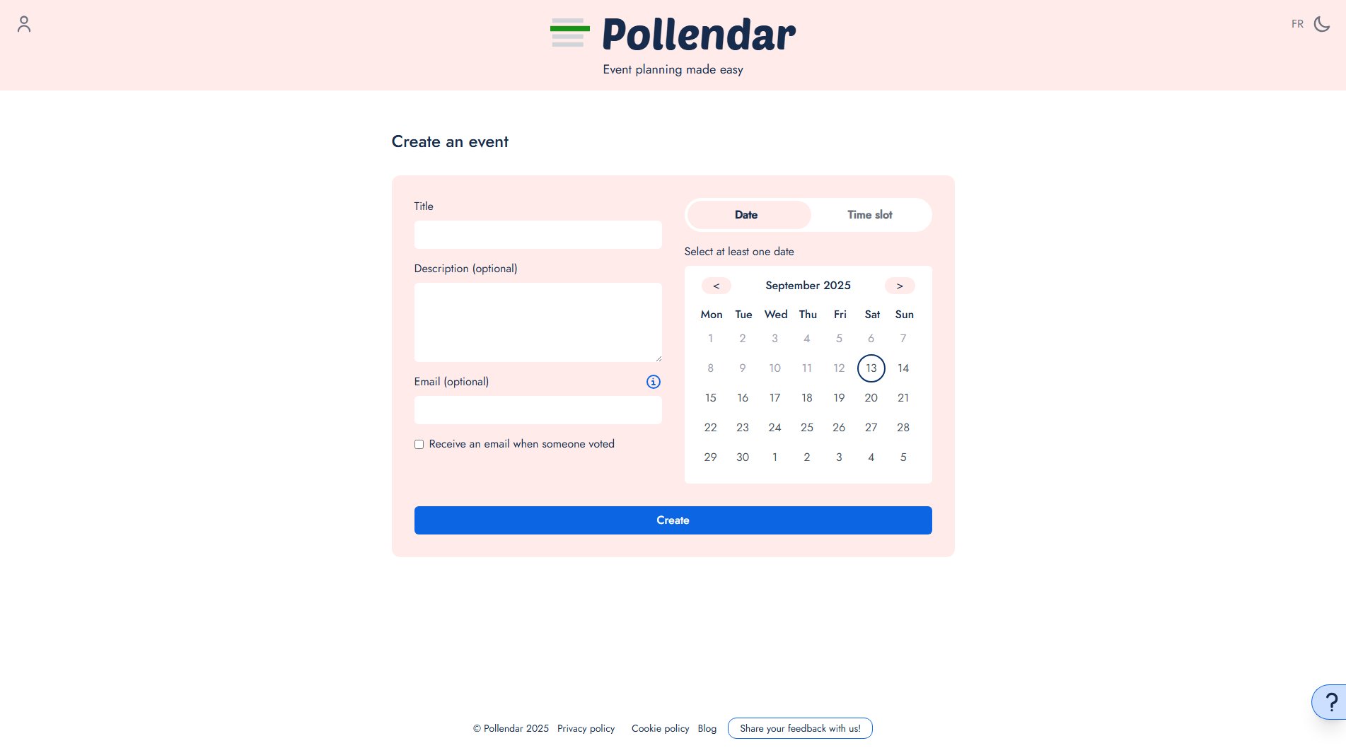 Pollendar Screenshot Pollendar Screenshot