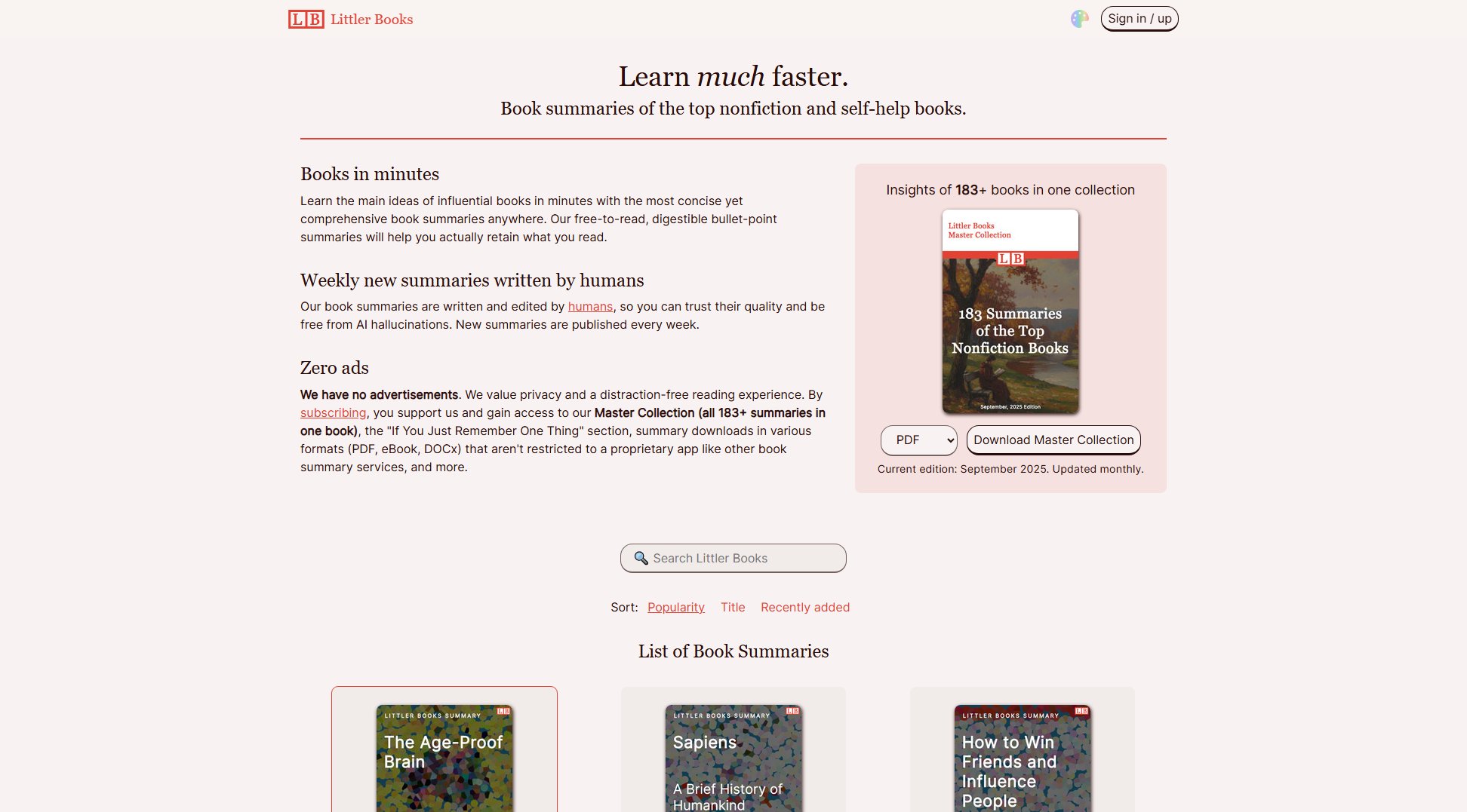 Littler Books Littler Books Interface & Screenshots Littler Books Littler Books Interface & Screenshots