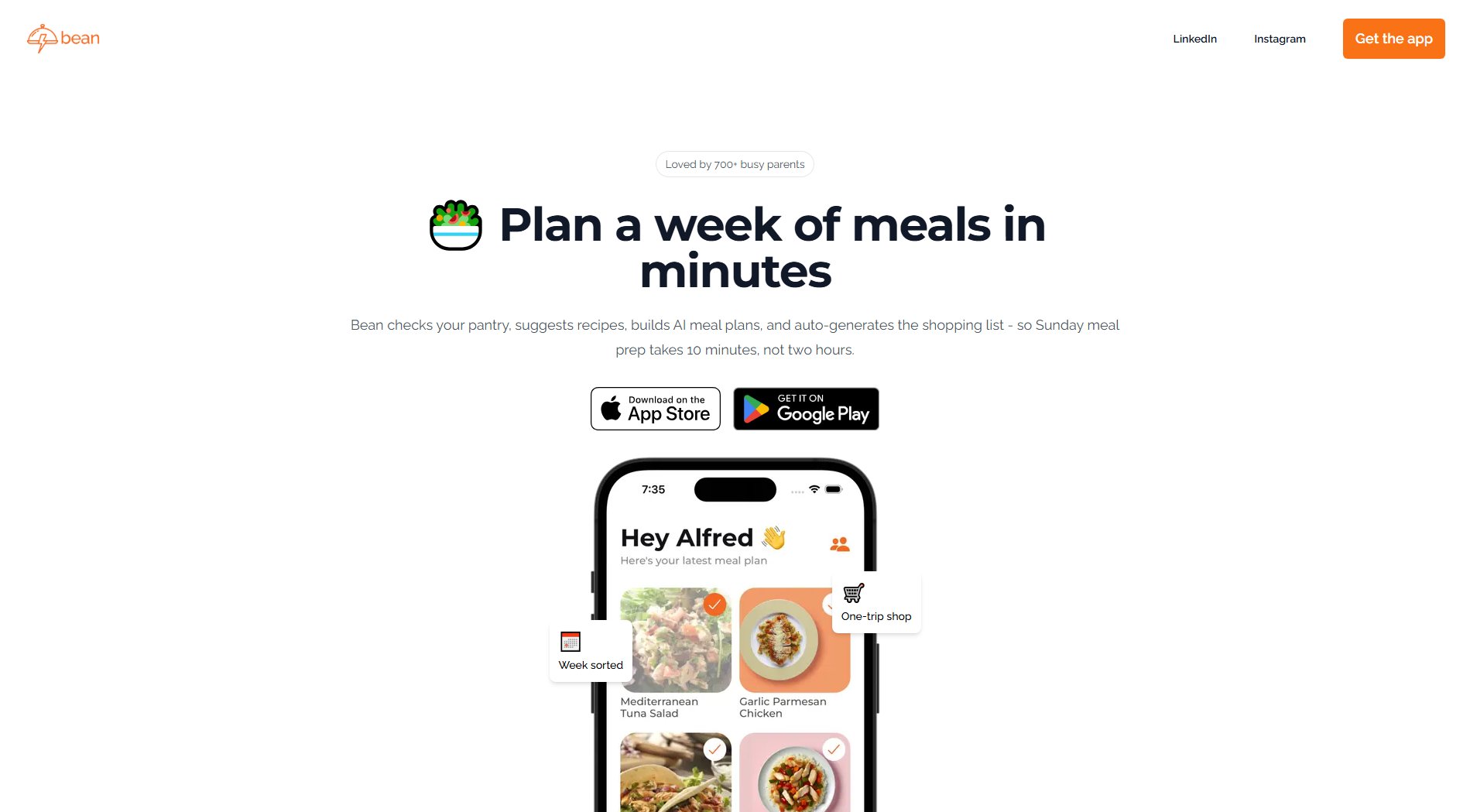 Bean Bean Interface & Screenshots