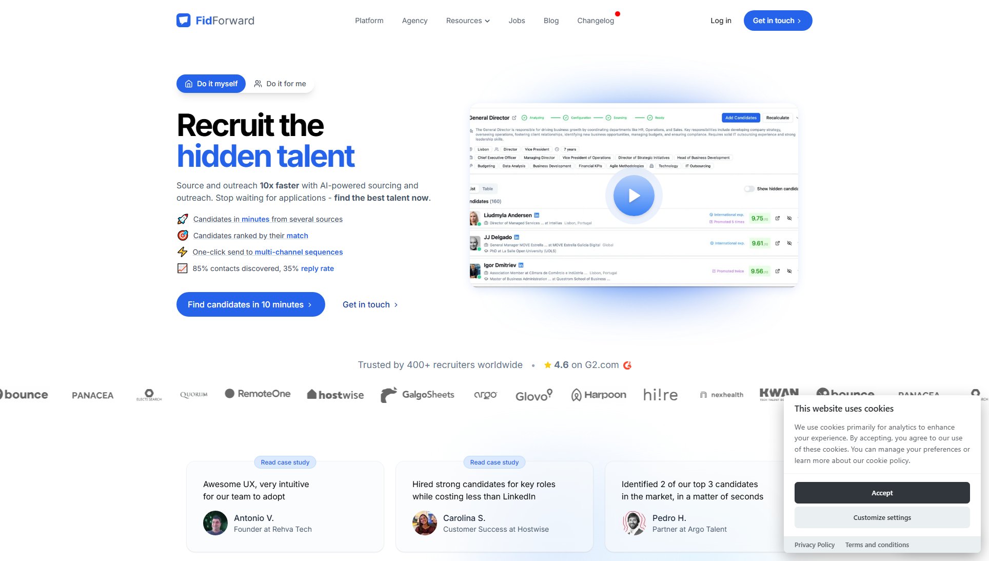 FidForward Screenshot