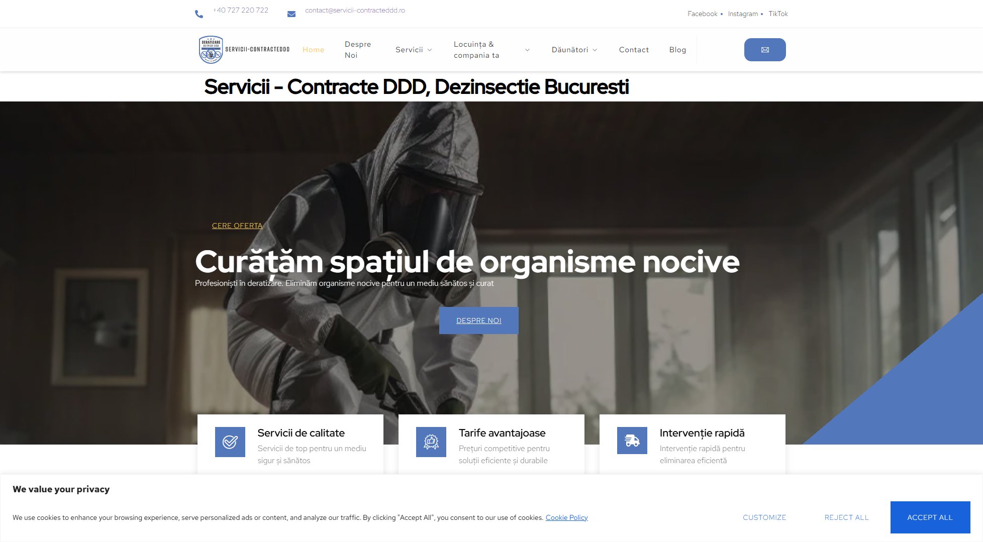 Servicii-Contracte DDD București Servicii-Contracte DDD București Interface & Screenshots Servicii-Contracte DDD București Servicii-Contracte DDD București Interface & Screenshots