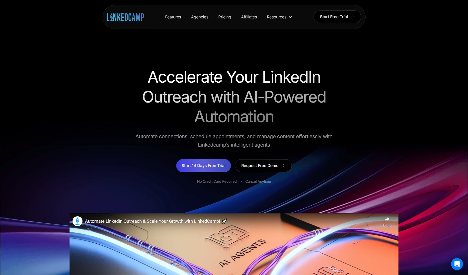 LinkedCamp LinkedCamp Interface & Screenshots
