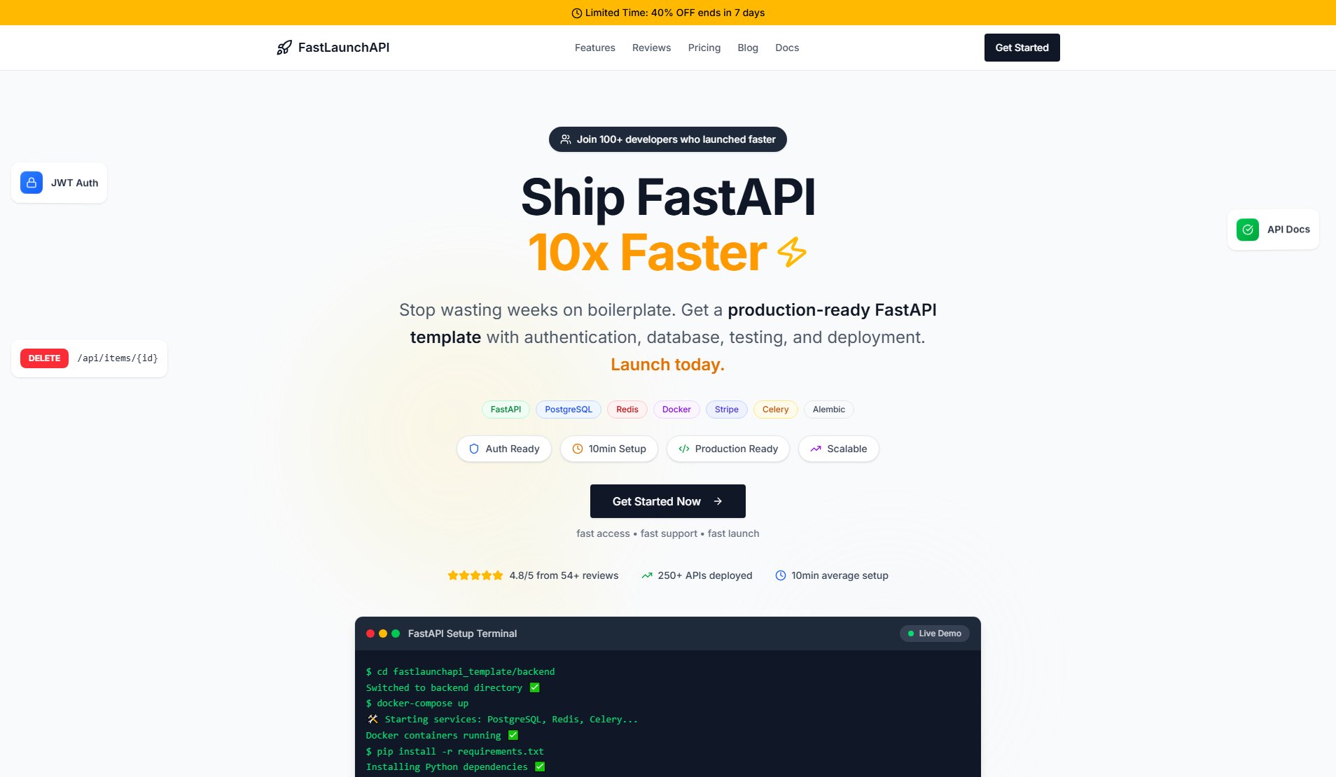 FastLaunchAPI Screenshot