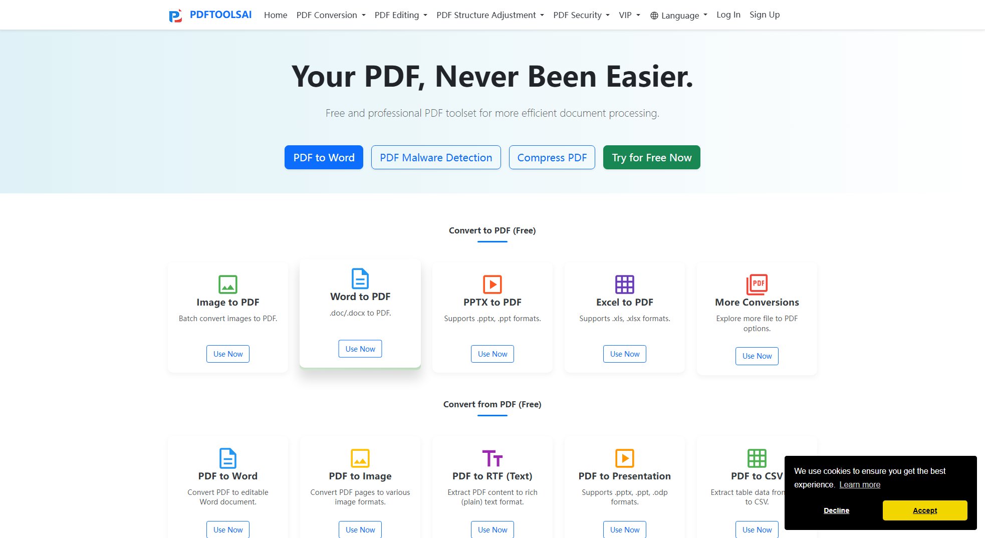 PDF Tools AI PDF Tools AI Interface & Screenshots
