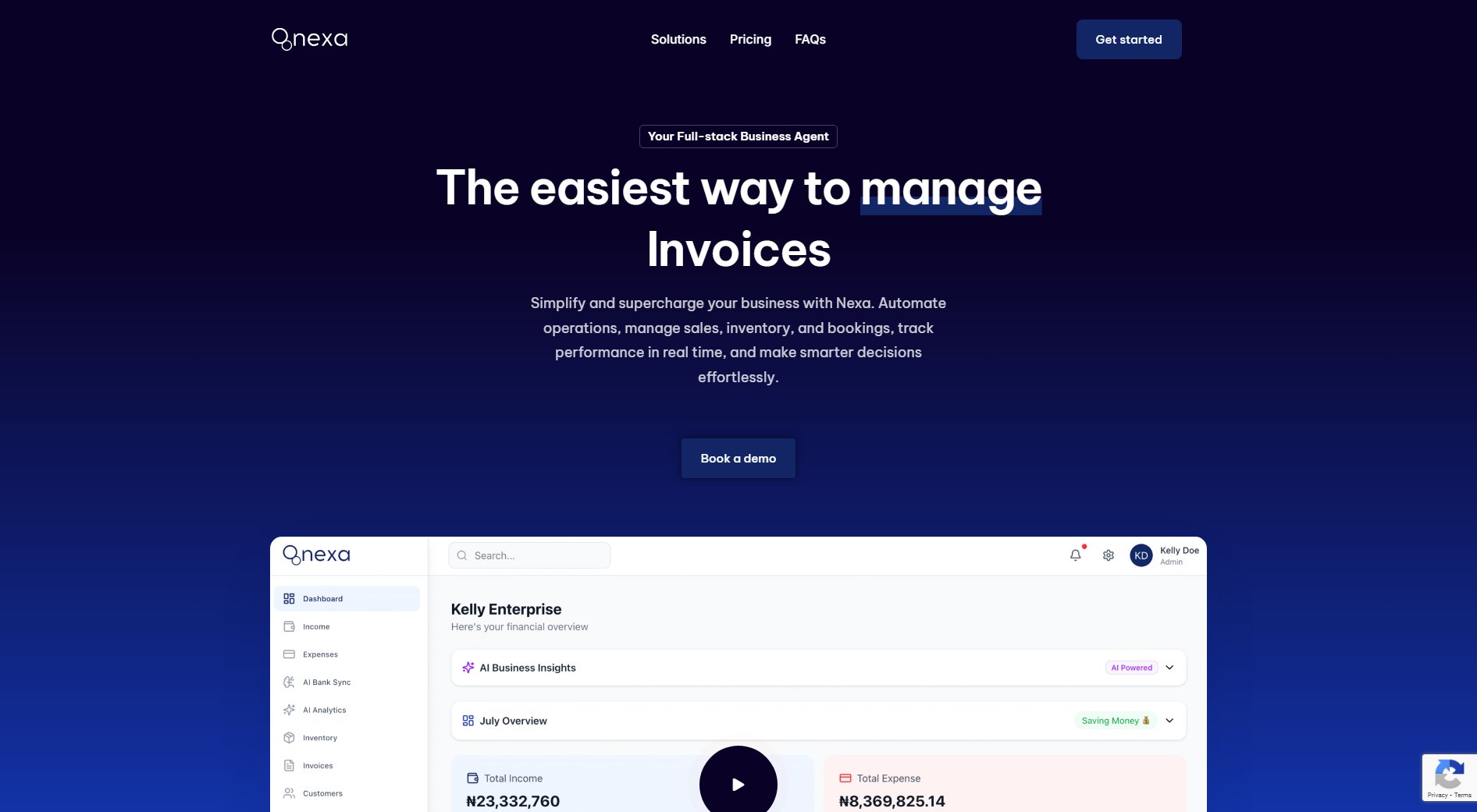 Nexa Screenshot