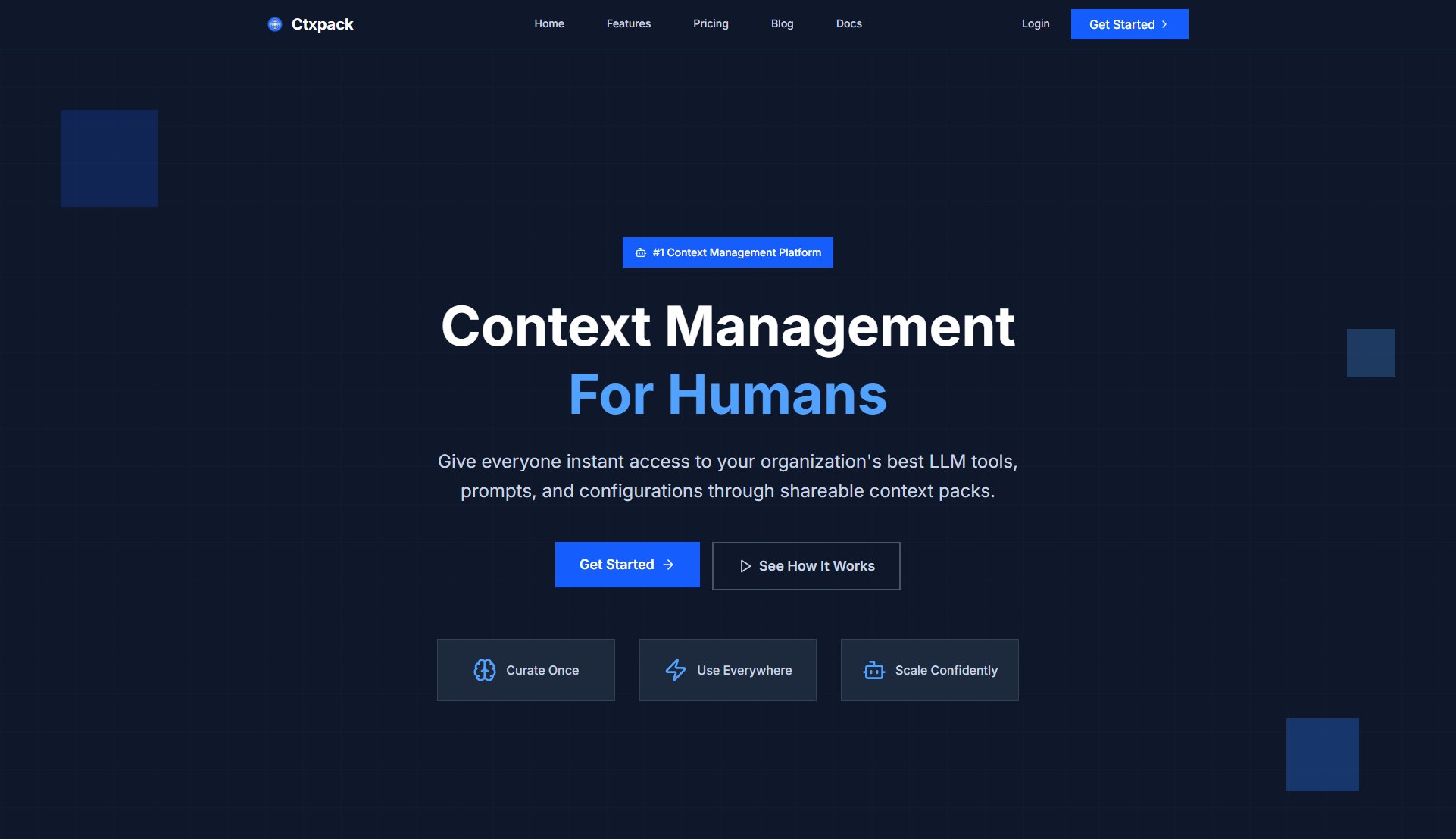 Ctxpack Ctxpack Interface & Screenshots
