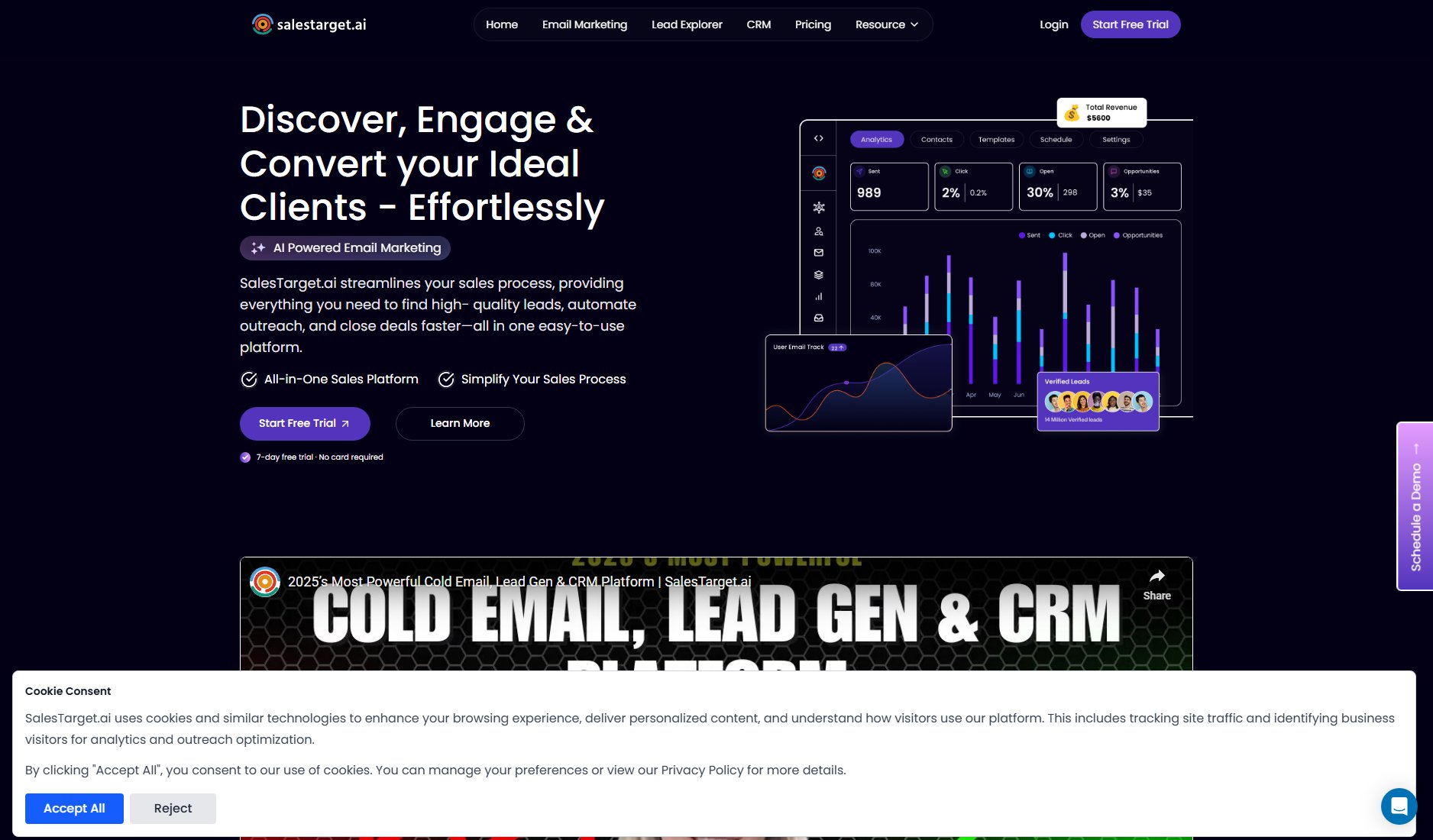 SalesTarget.ai Screenshot SalesTarget.ai Screenshot