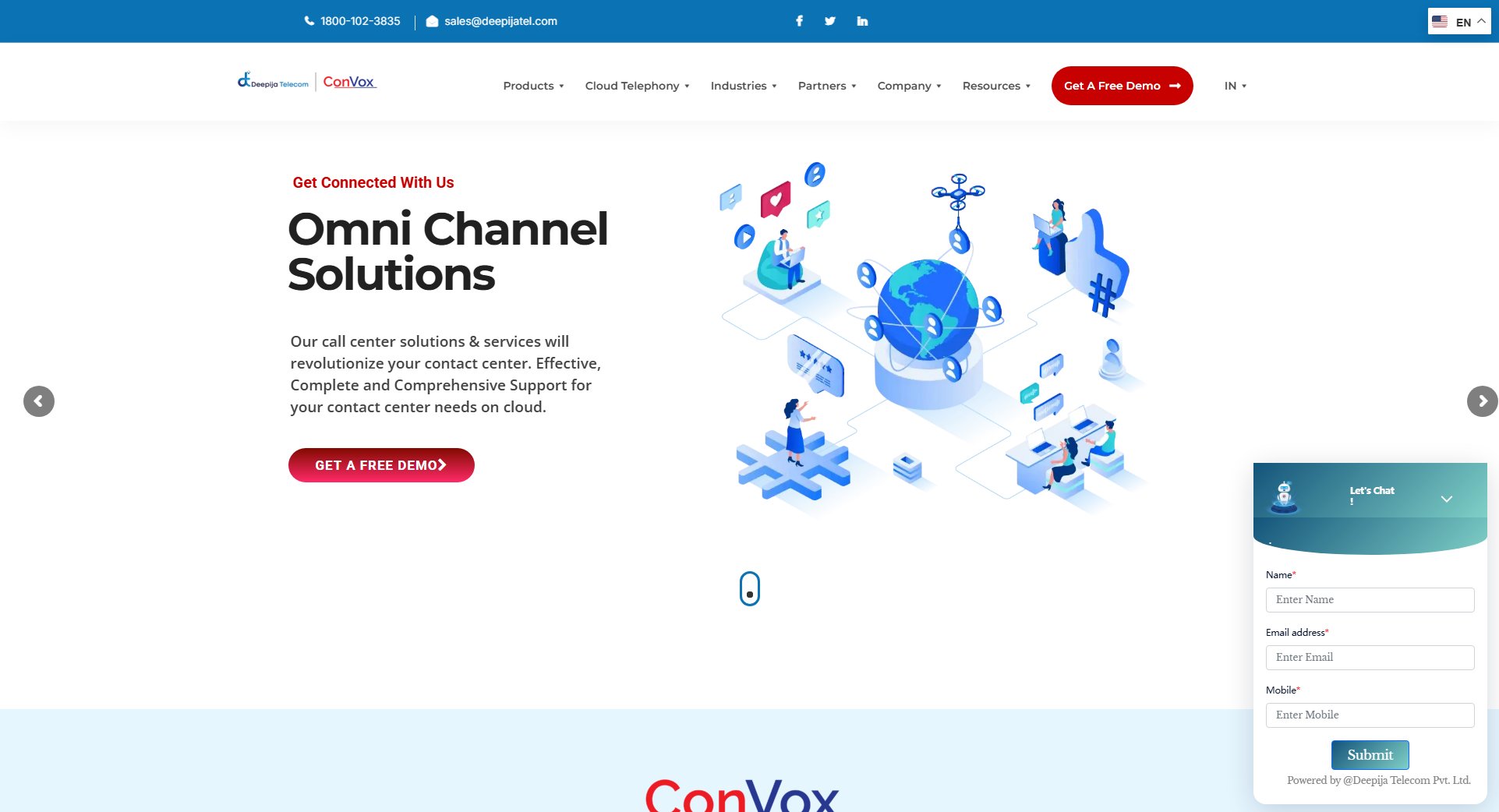 Deepijatel Call Center Software Deepijatel Call Center Software Interface & Screenshots