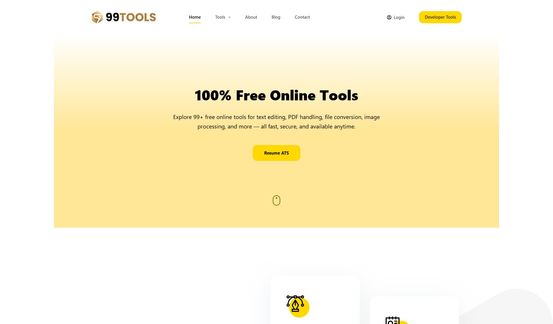 99Tools.in 99Tools.in Interface & Screenshots