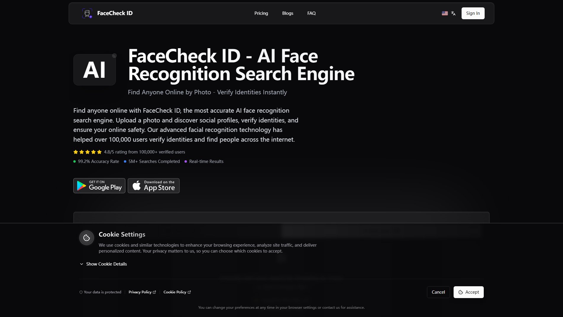 FaceCheck ID FaceCheck ID Interface & Screenshots FaceCheck ID FaceCheck ID Interface & Screenshots